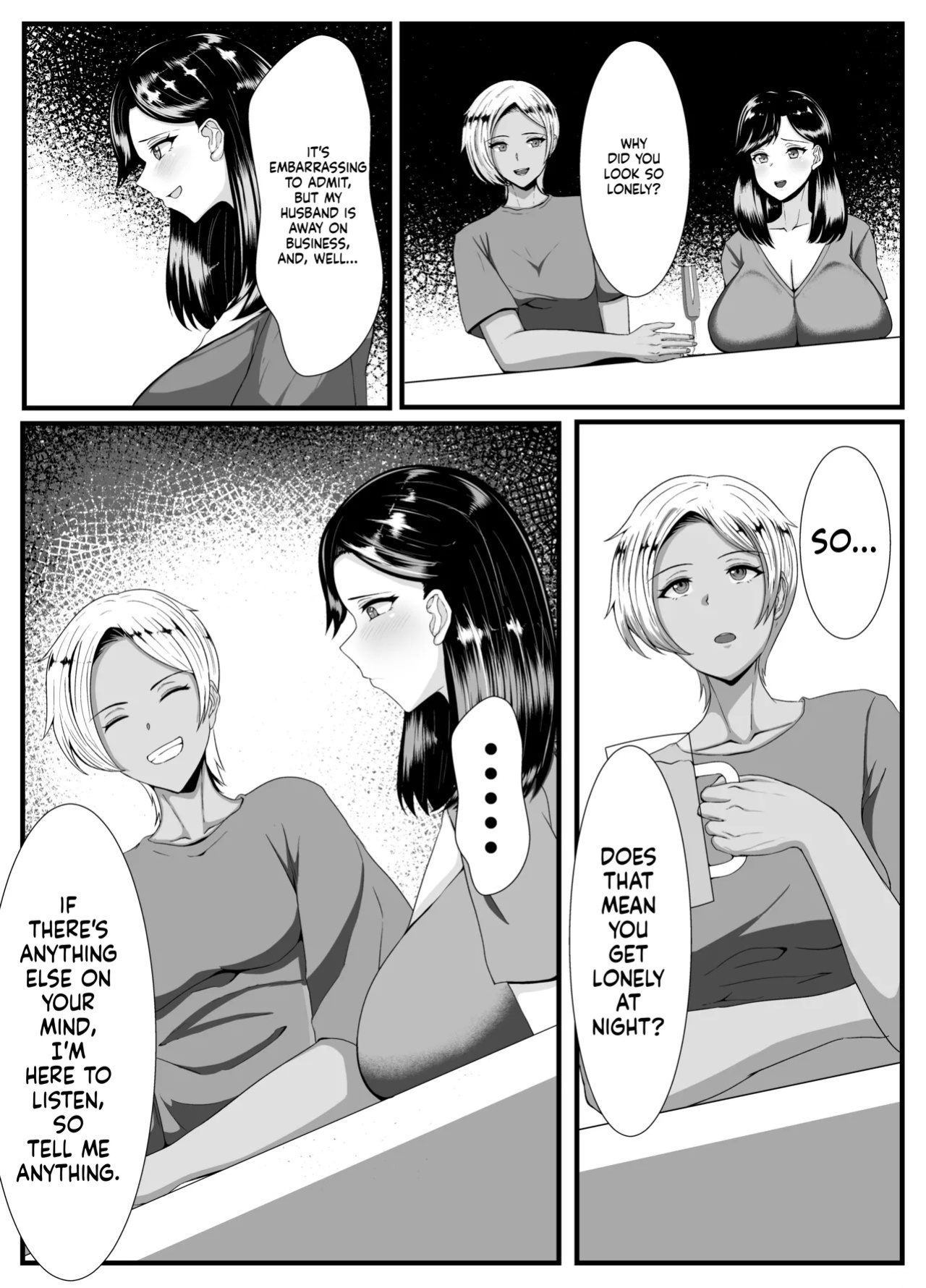 A dark-skinned futanari takes home a married woman