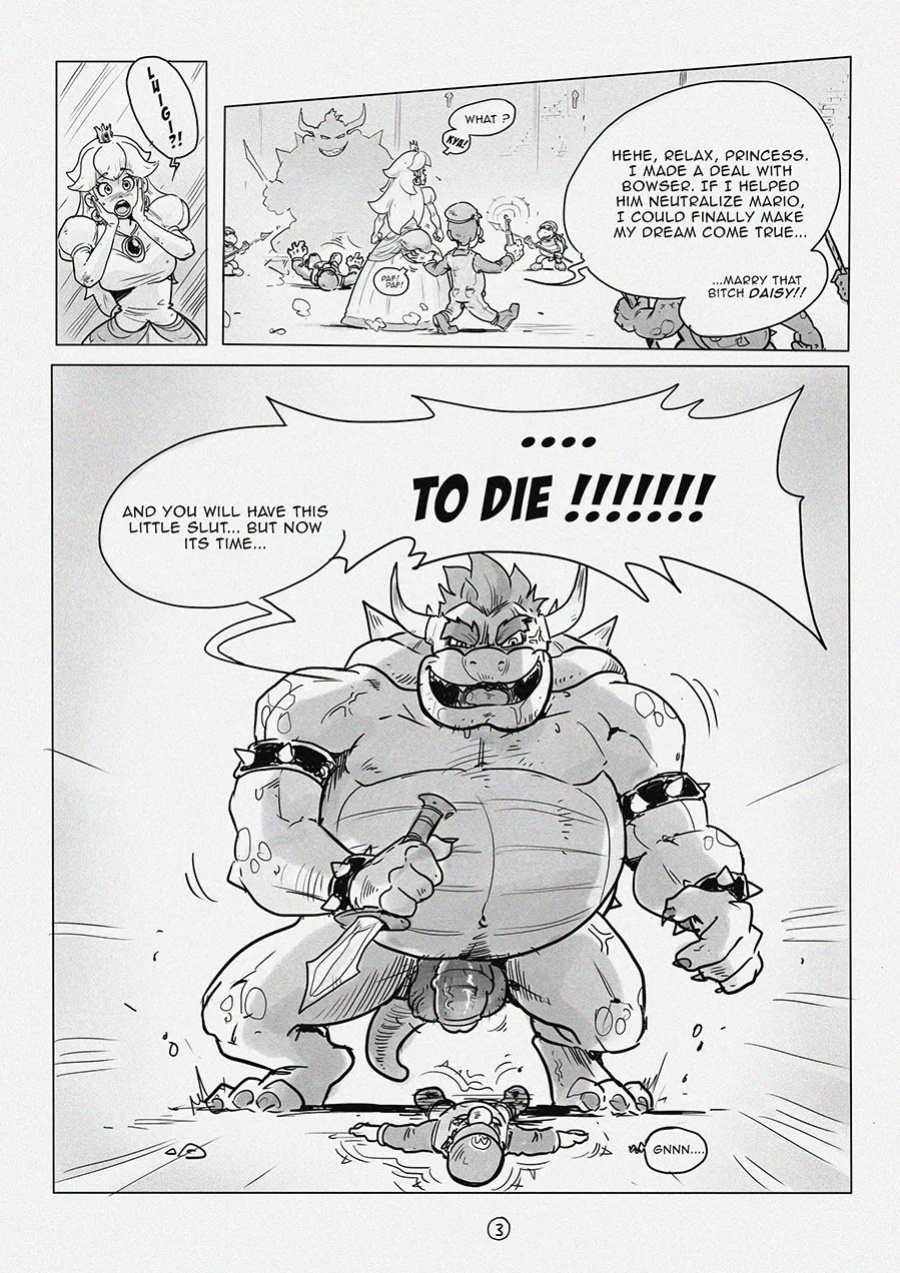 "PEACH FATE" (ongoing) page01 - 11 by Futanarix