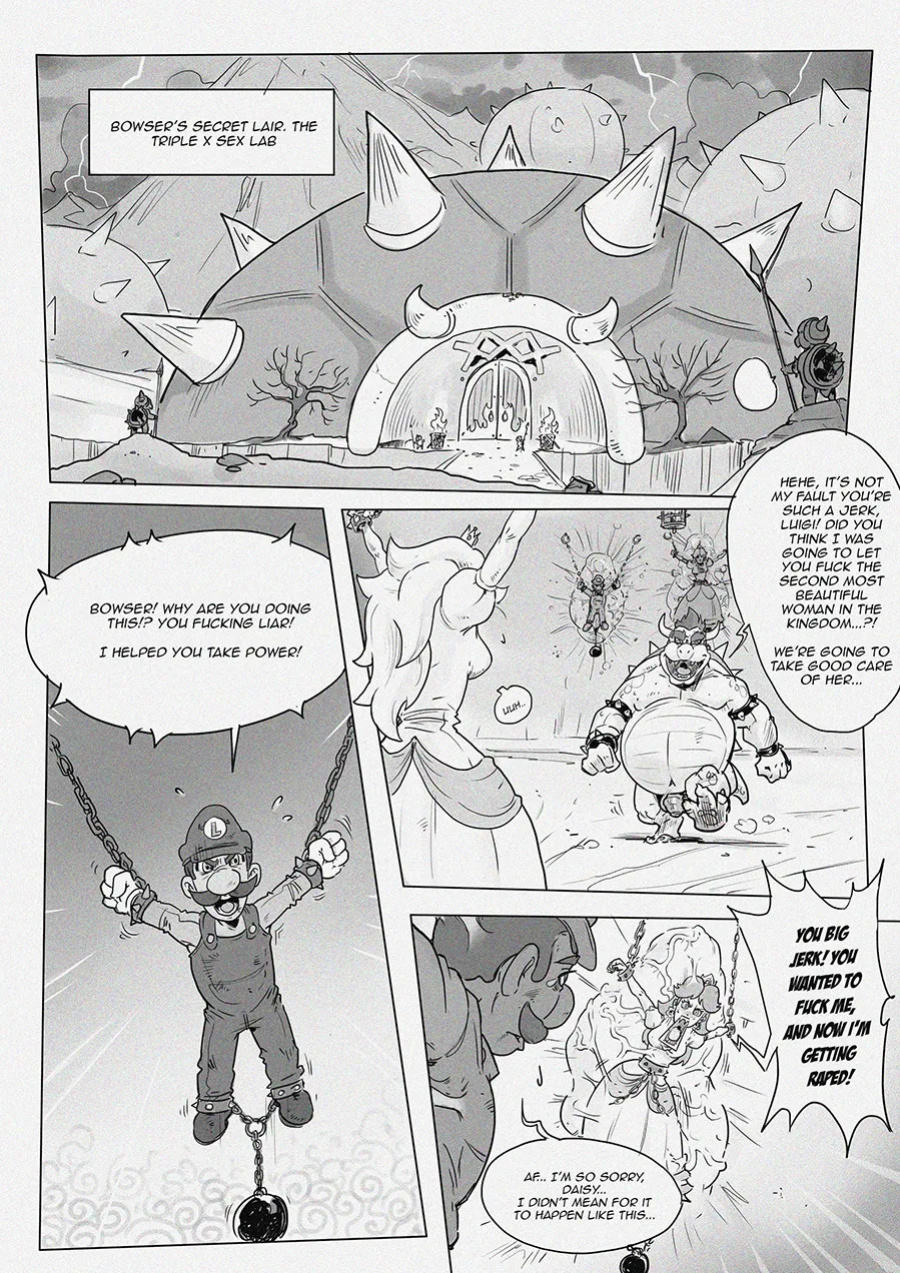 "PEACH FATE" (ongoing) page01 - 11 by Futanarix