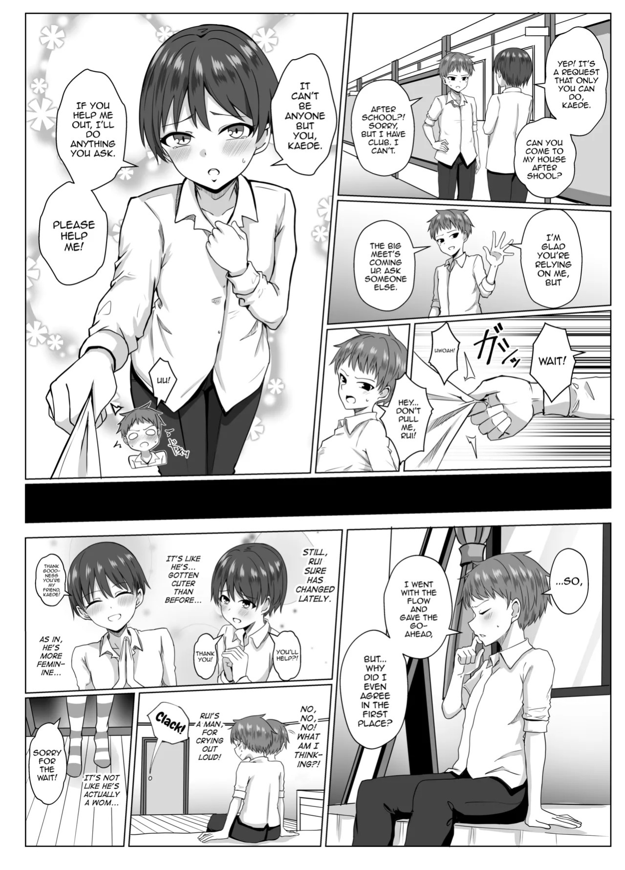 [Ochaduke (Baret)] Shimakaze-kun ni Natte Shimakaze-kun to Ecchi Shi Chau Hon (Kantai Collection -KanColle-) [English] [mysterymeat3] [Digital]
