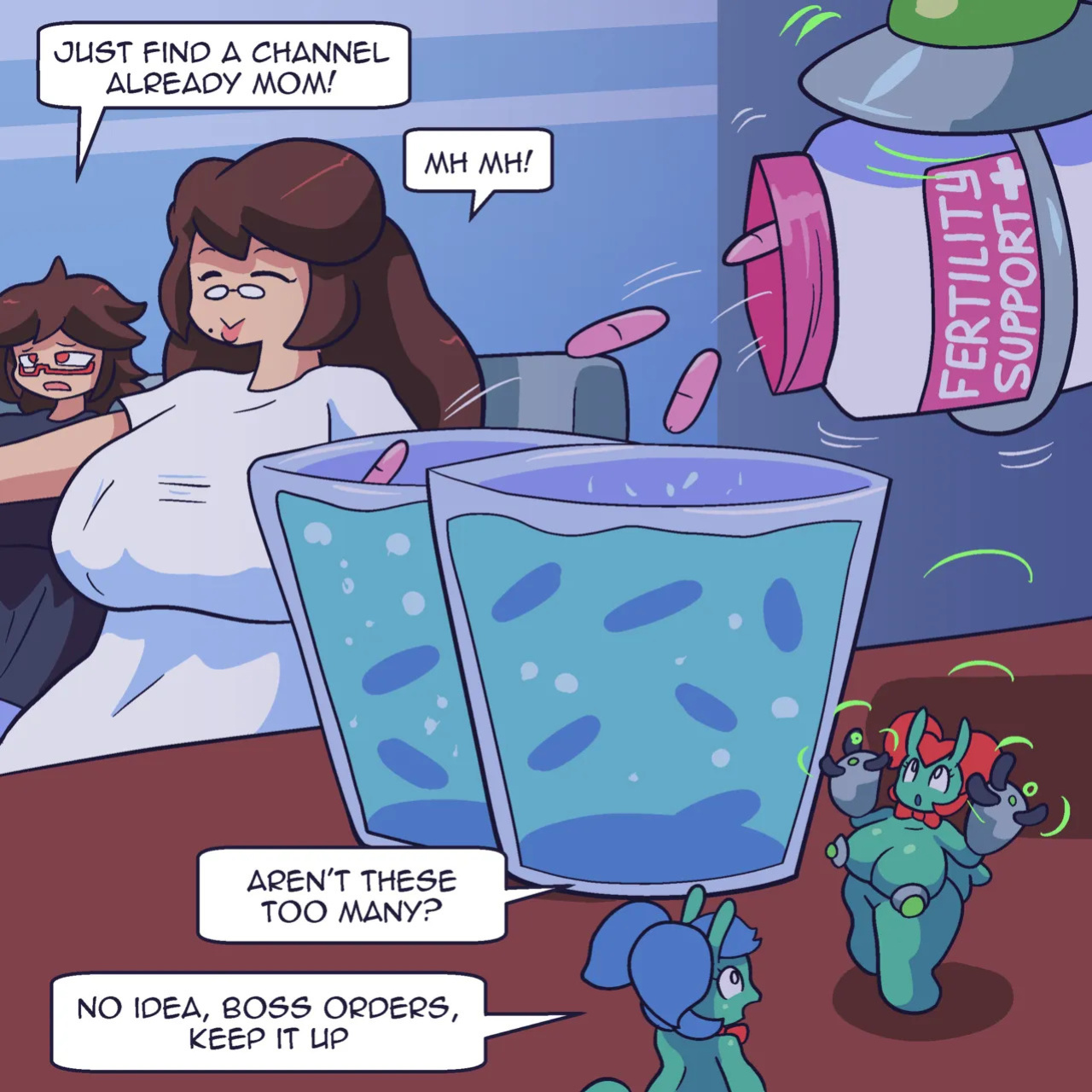 Operation Mega Mom and Daughter!