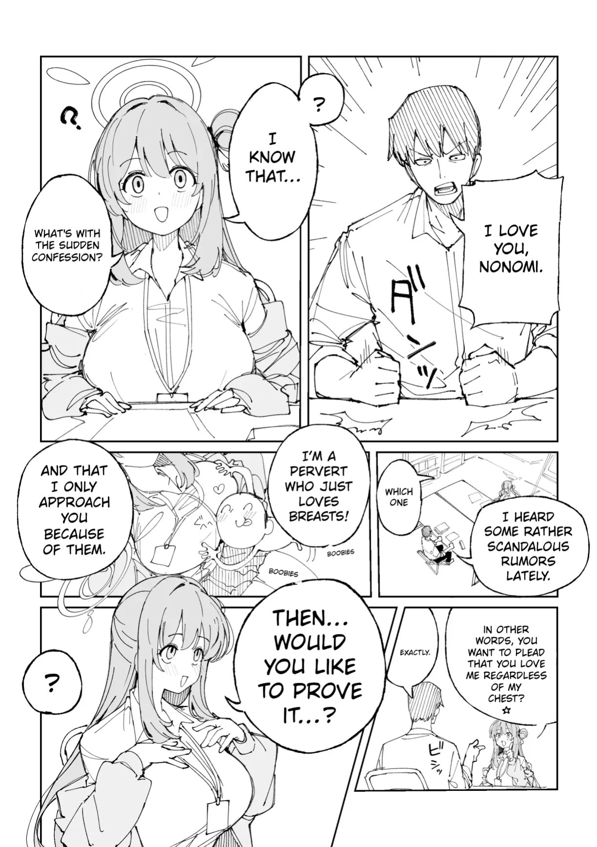 [Putama] Nonomi 9-Page (Blue Archive) [English]