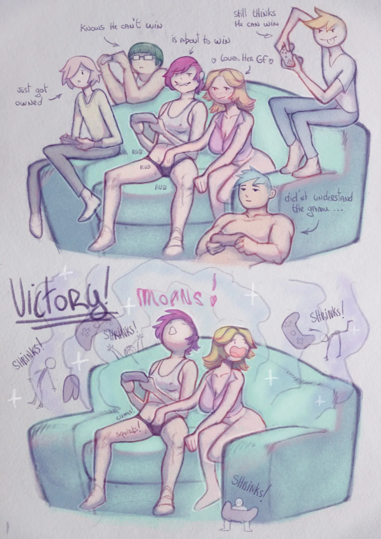 [noilylo] Game Night: Yuri Wins [English]