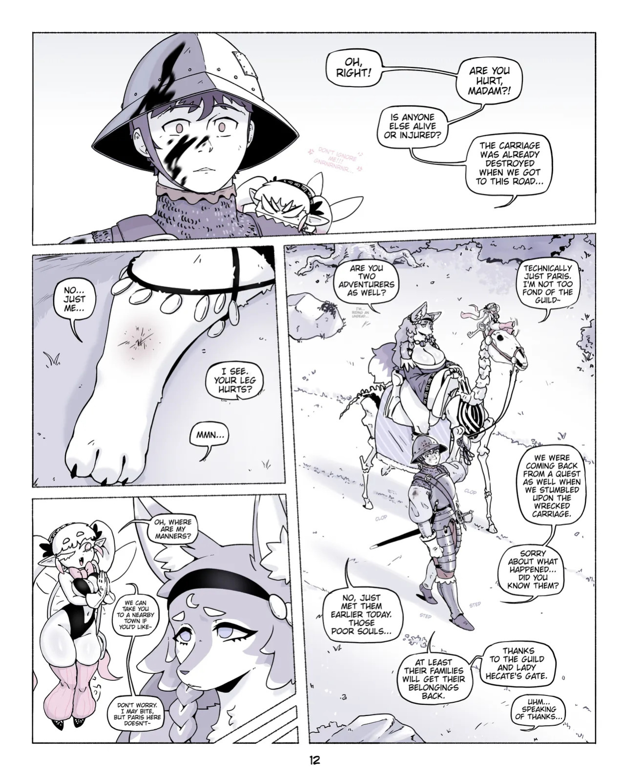 [Gammainks] The Adventurer from Skeleton Town