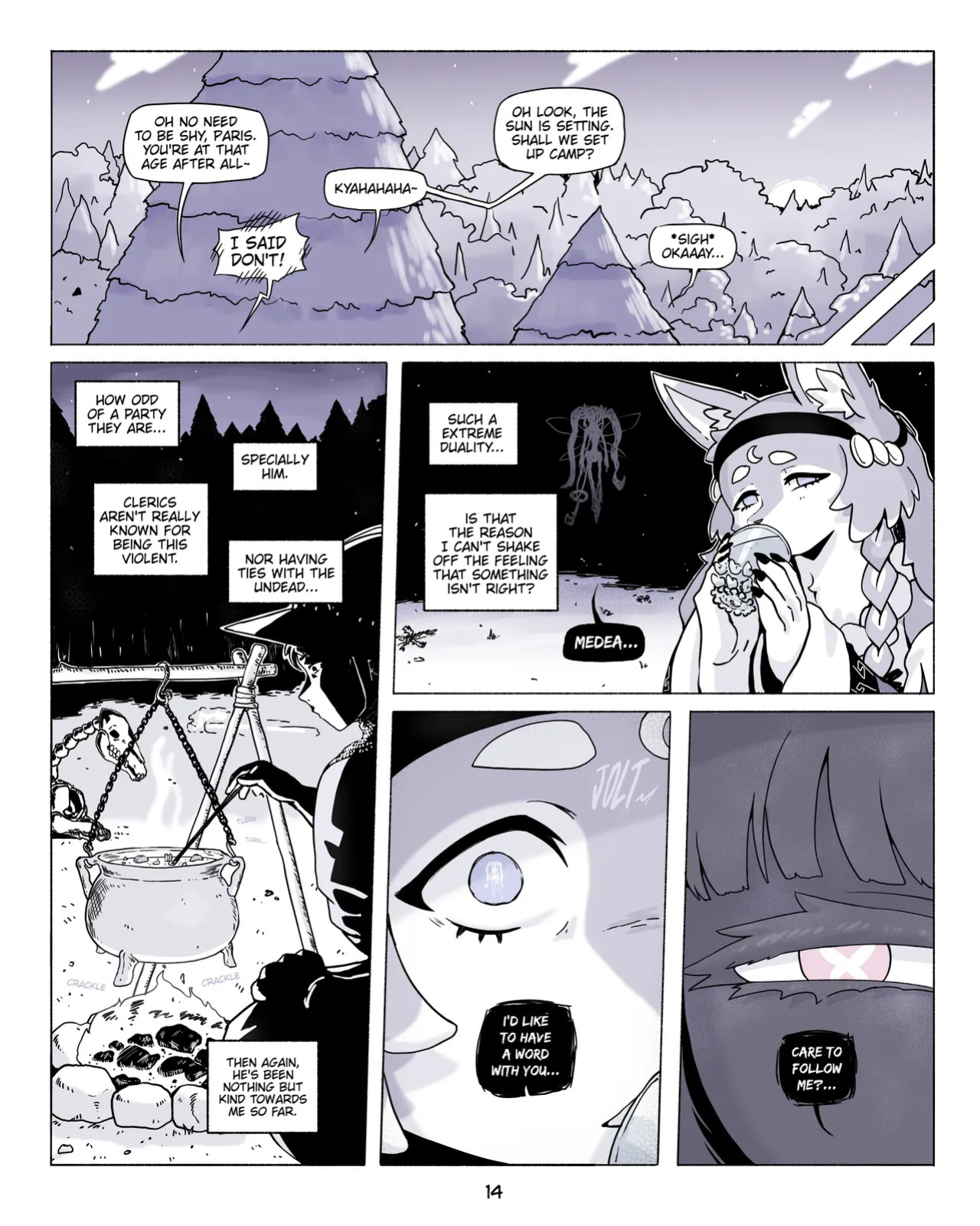 [Gammainks] The Adventurer from Skeleton Town