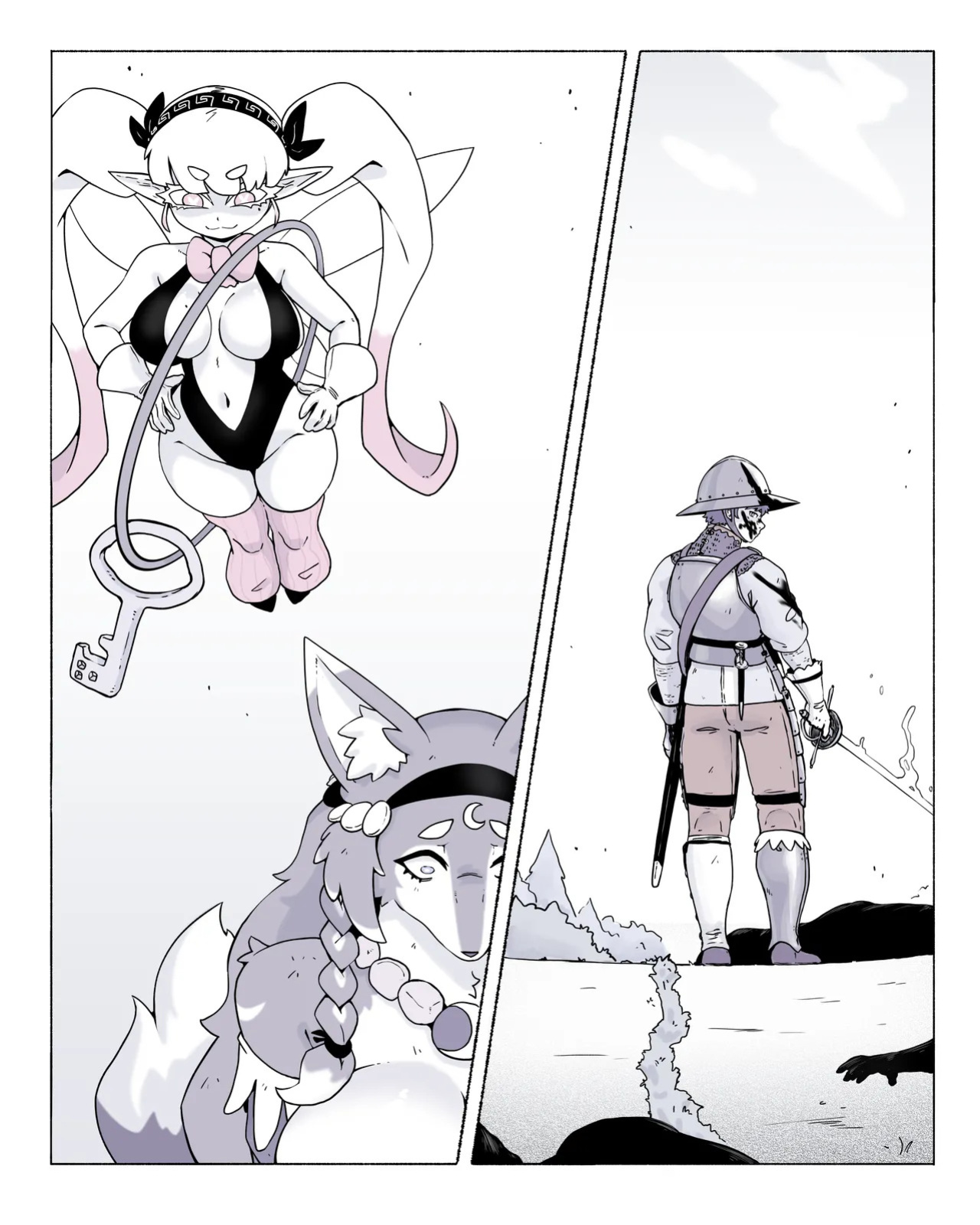[Gammainks] The Adventurer from Skeleton Town