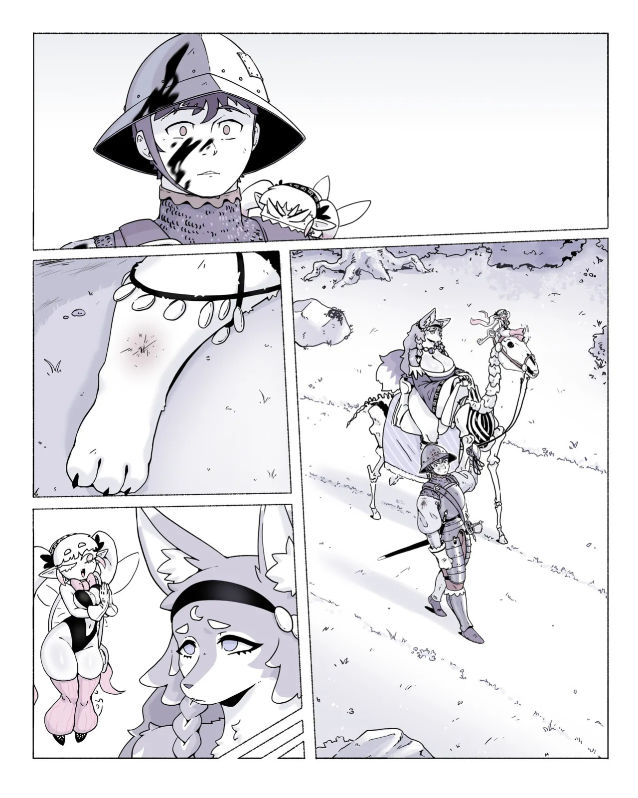 [Gammainks] The Adventurer from Skeleton Town