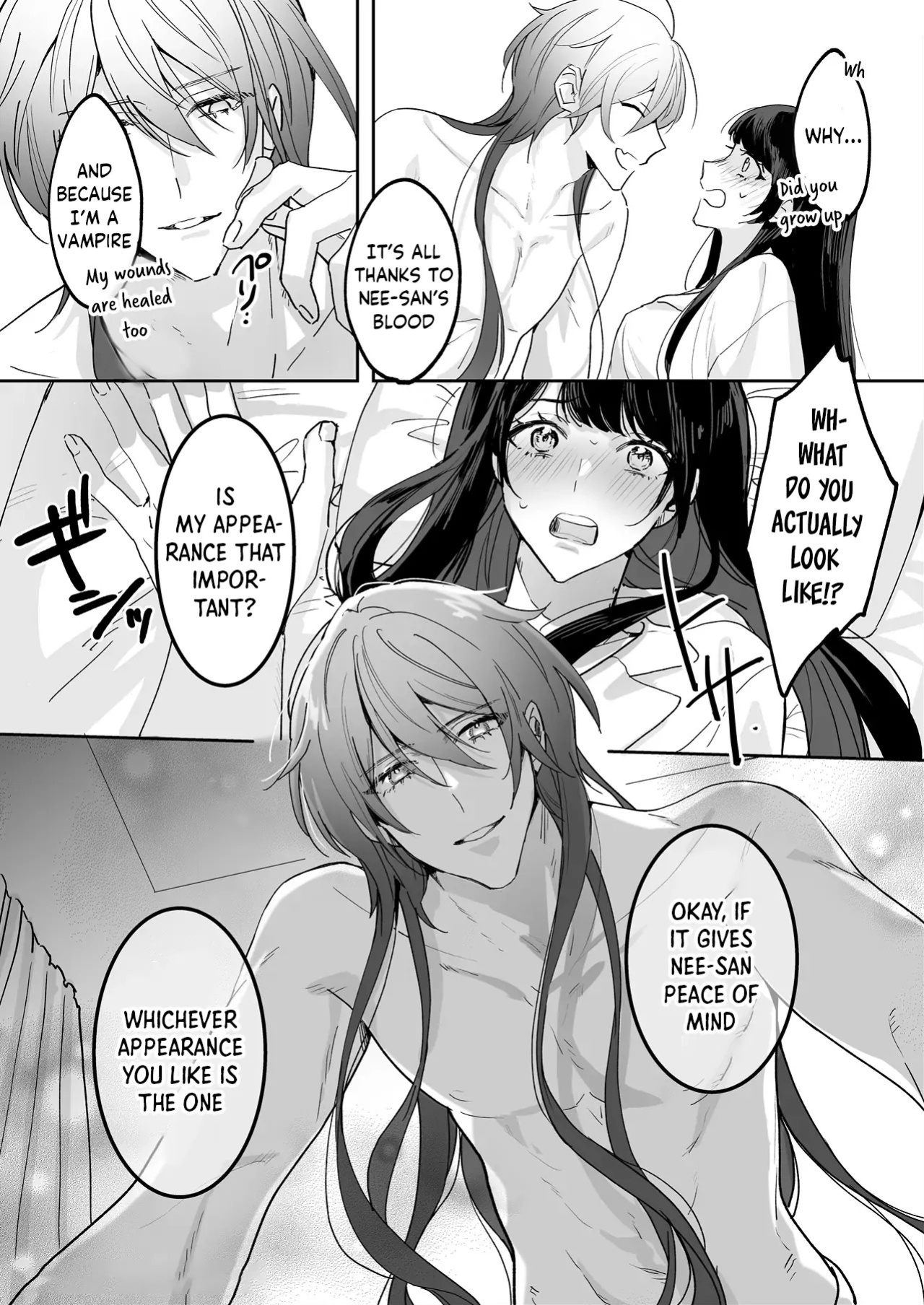[Nemunemu] Hiroware Kyuuketsuki wa Oneesan wo Aishitaishi Aisaretai [English] [Decensored]
