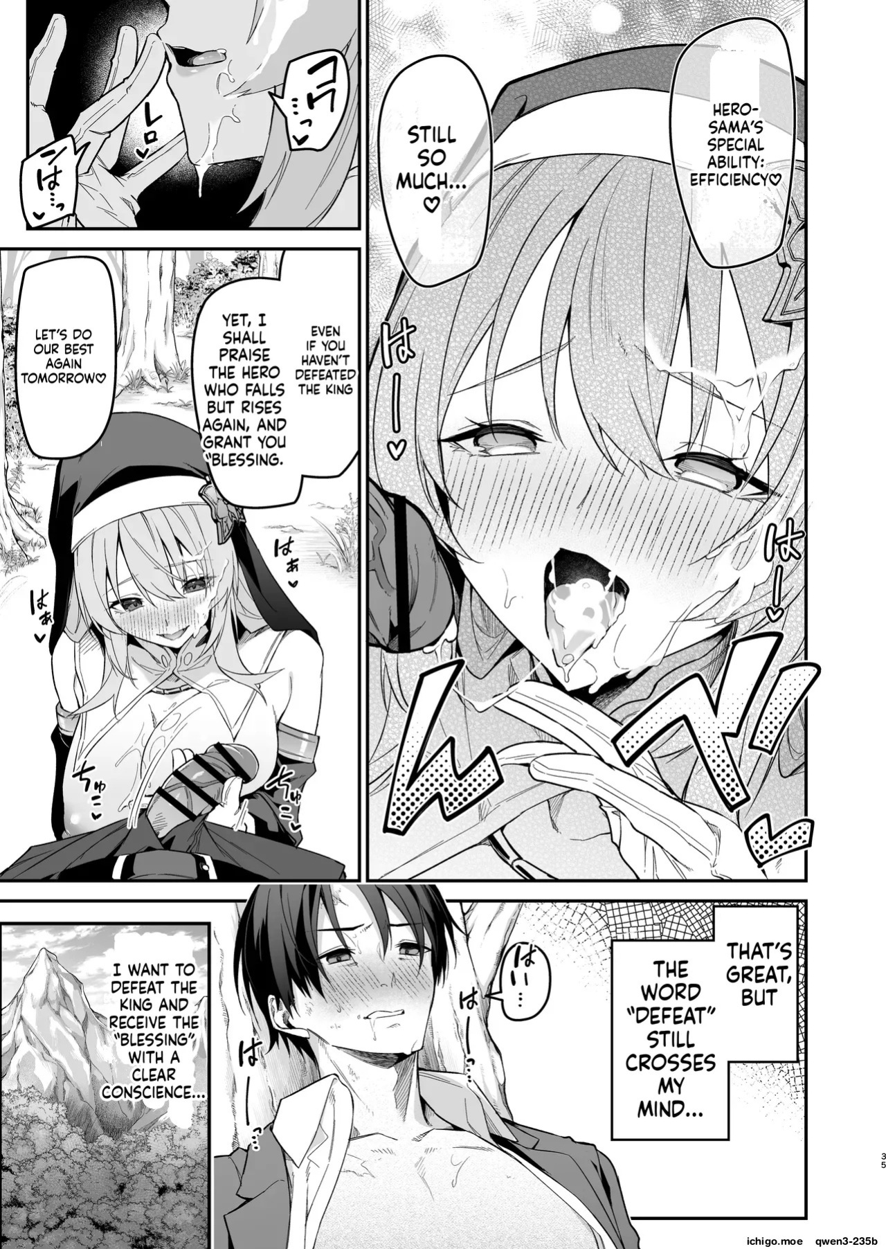 [Jun Tokutyu Kuromask (Hetaren)] Yuusha Level up de Sister kara Shukufuku o II [English] [SCANMTL] [Digital]