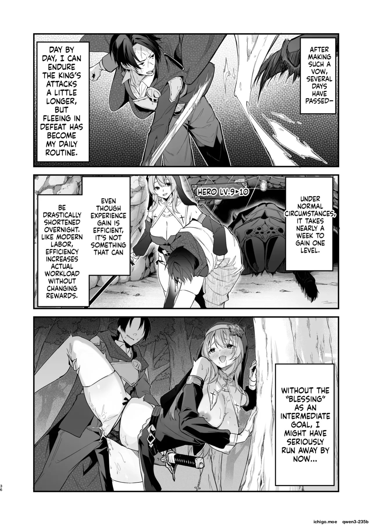 [Jun Tokutyu Kuromask (Hetaren)] Yuusha Level up de Sister kara Shukufuku o II [English] [SCANMTL] [Digital]