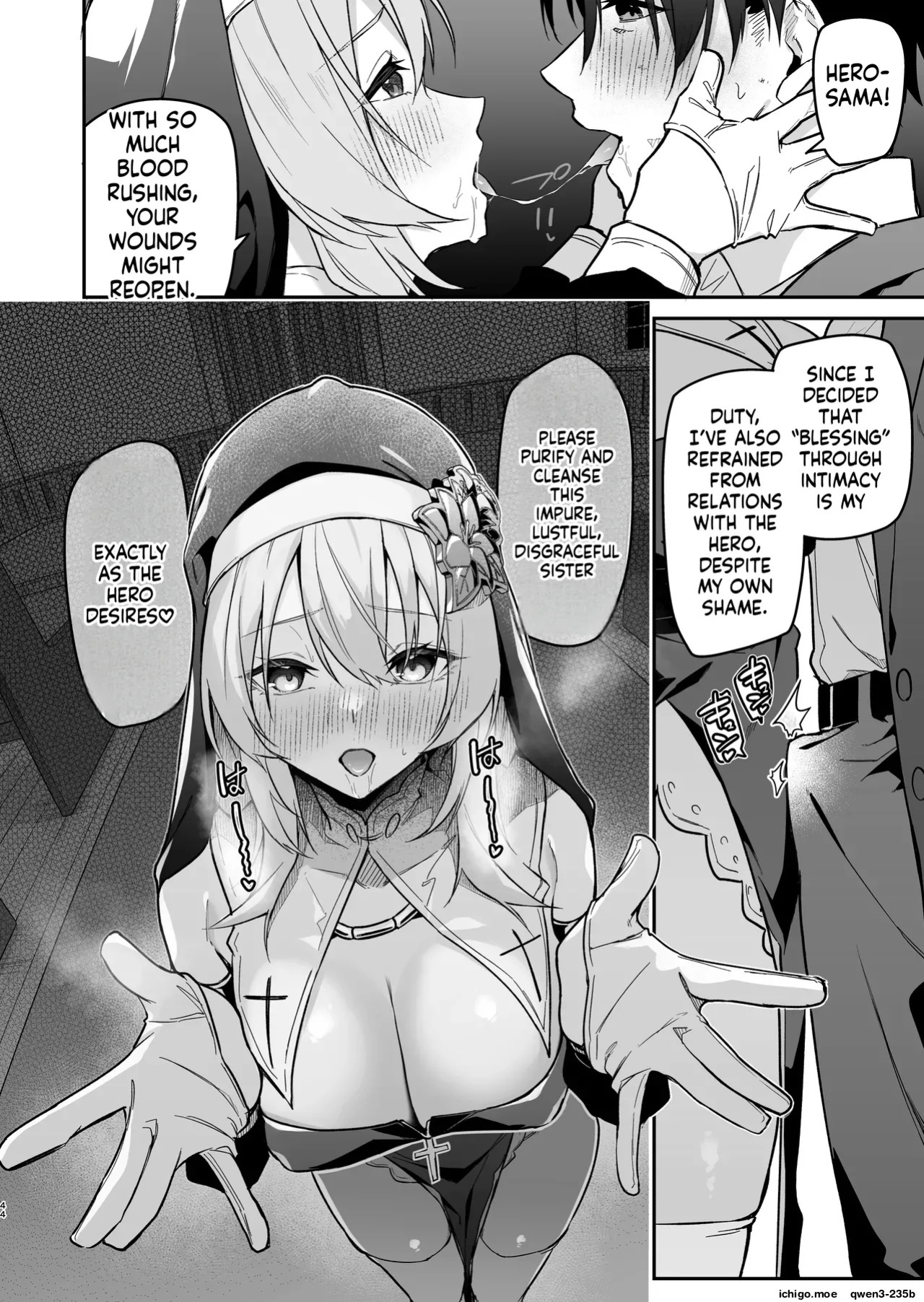 [Jun Tokutyu Kuromask (Hetaren)] Yuusha Level up de Sister kara Shukufuku o II [English] [SCANMTL] [Digital]