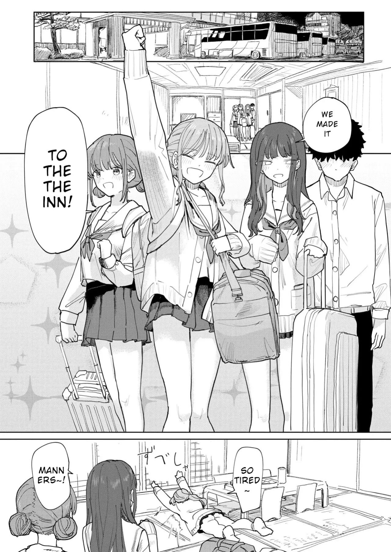 [Kakuninii] Boku no Kangaeta Saikyou no Shuugakuryokou | The Greatest School Trip I Could Think Of (COMIC Kairakuten 2026-08) [English] [Digital]