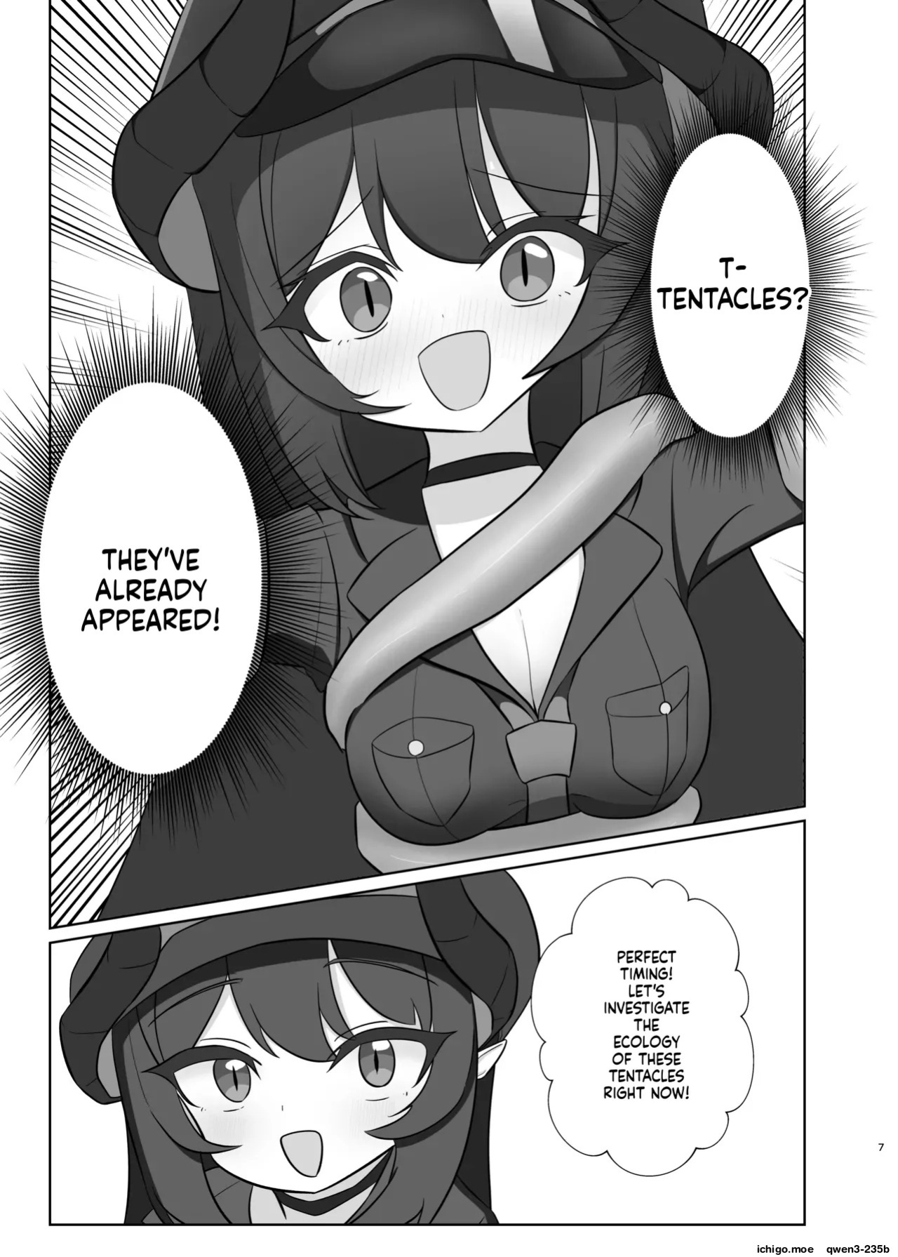 [Ron no Niji (Nijihira Ron)] Motomiya Chiaki no Hikyou no Onsen de Shokushu Shuzai!? (Blue Archive) [English] [SCANMTL] [Digital]
