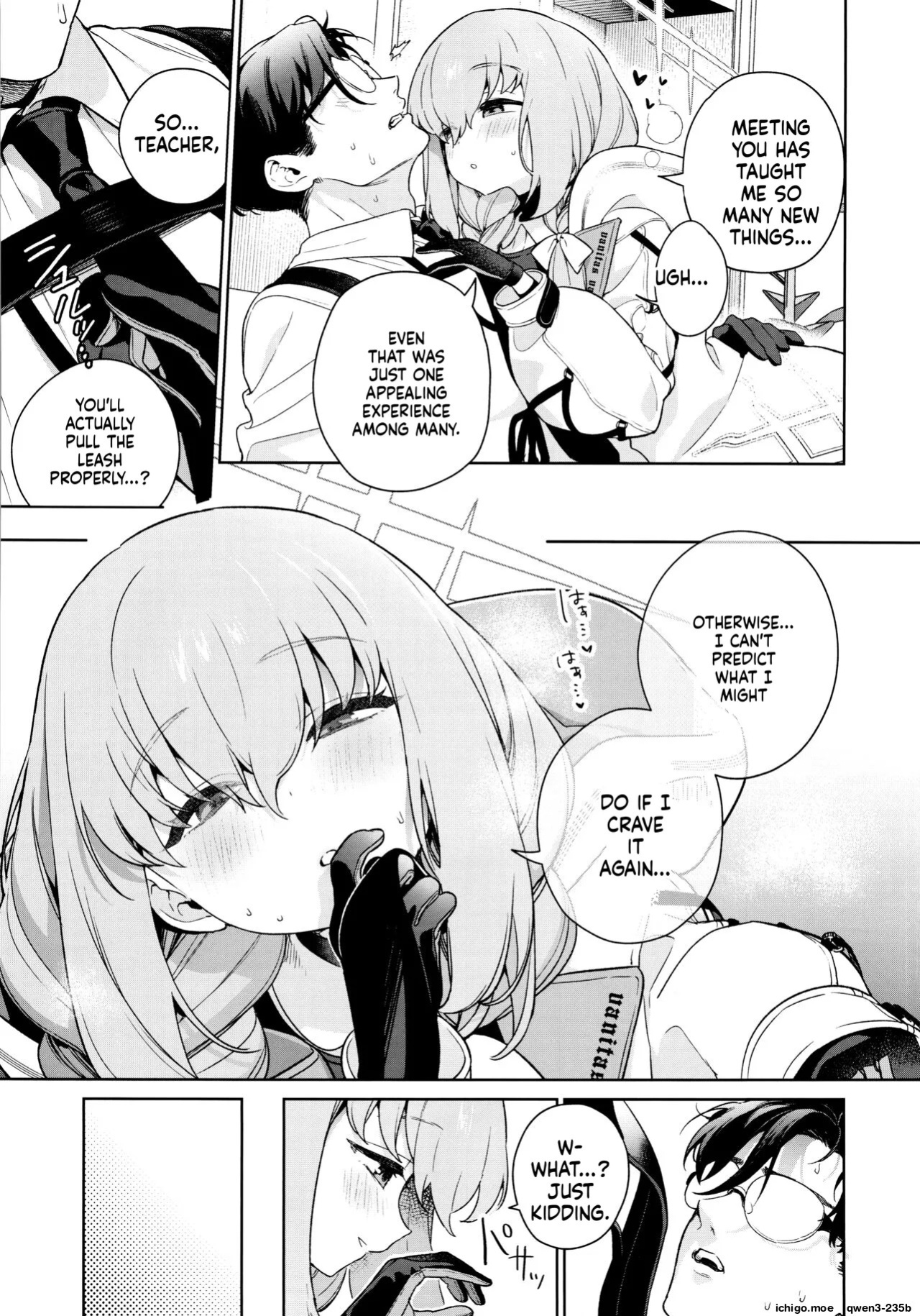 (C103) [Ozitan Yasan (Mameojitan)] Oshiete, Sensei (Blue Archive) [English] [SCANMTL]