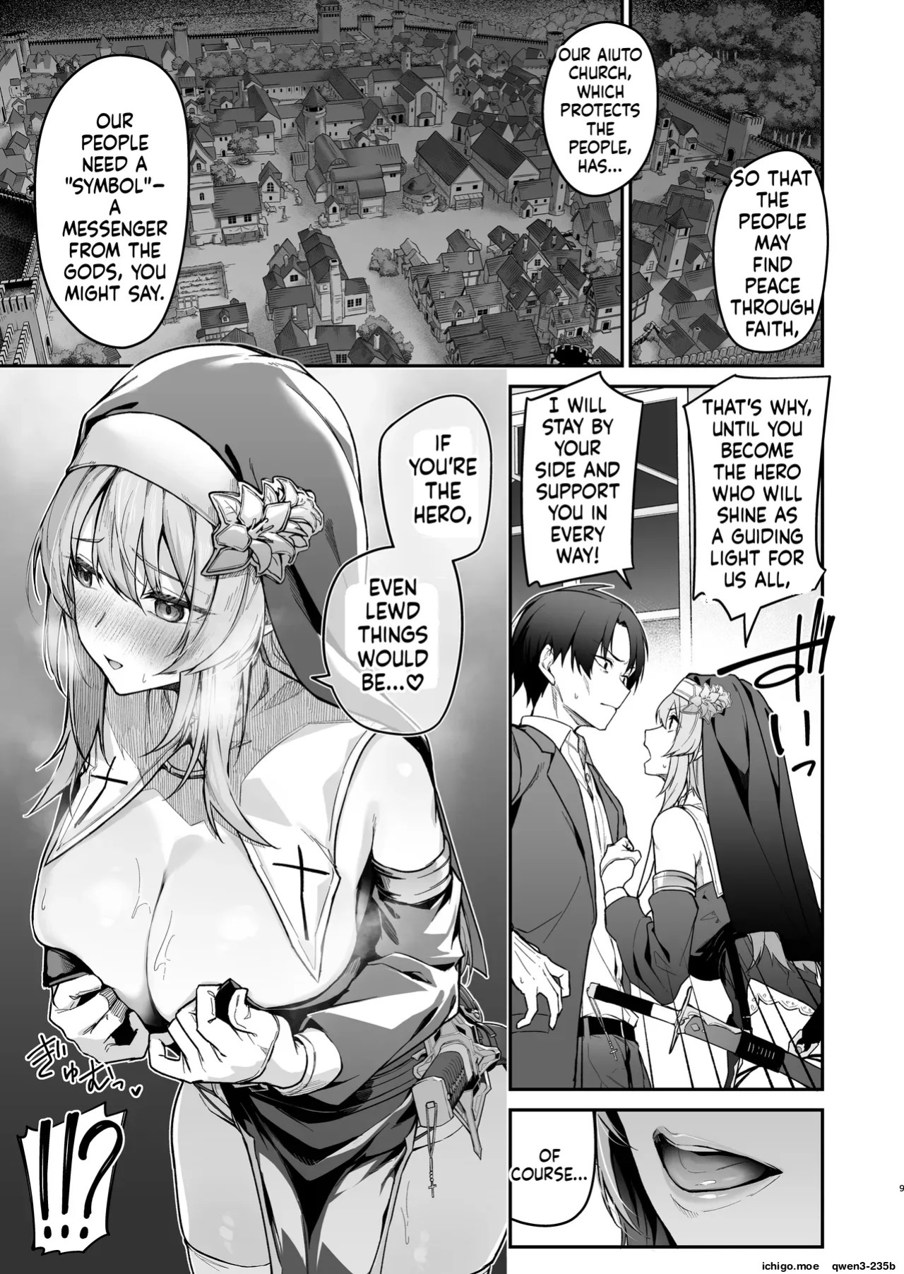 [Jun Tokutyu Kuromask (Hetaren)] Yuusha Level up de Sister kara Shukufuku o [English] [SCANMTL] [Digital]