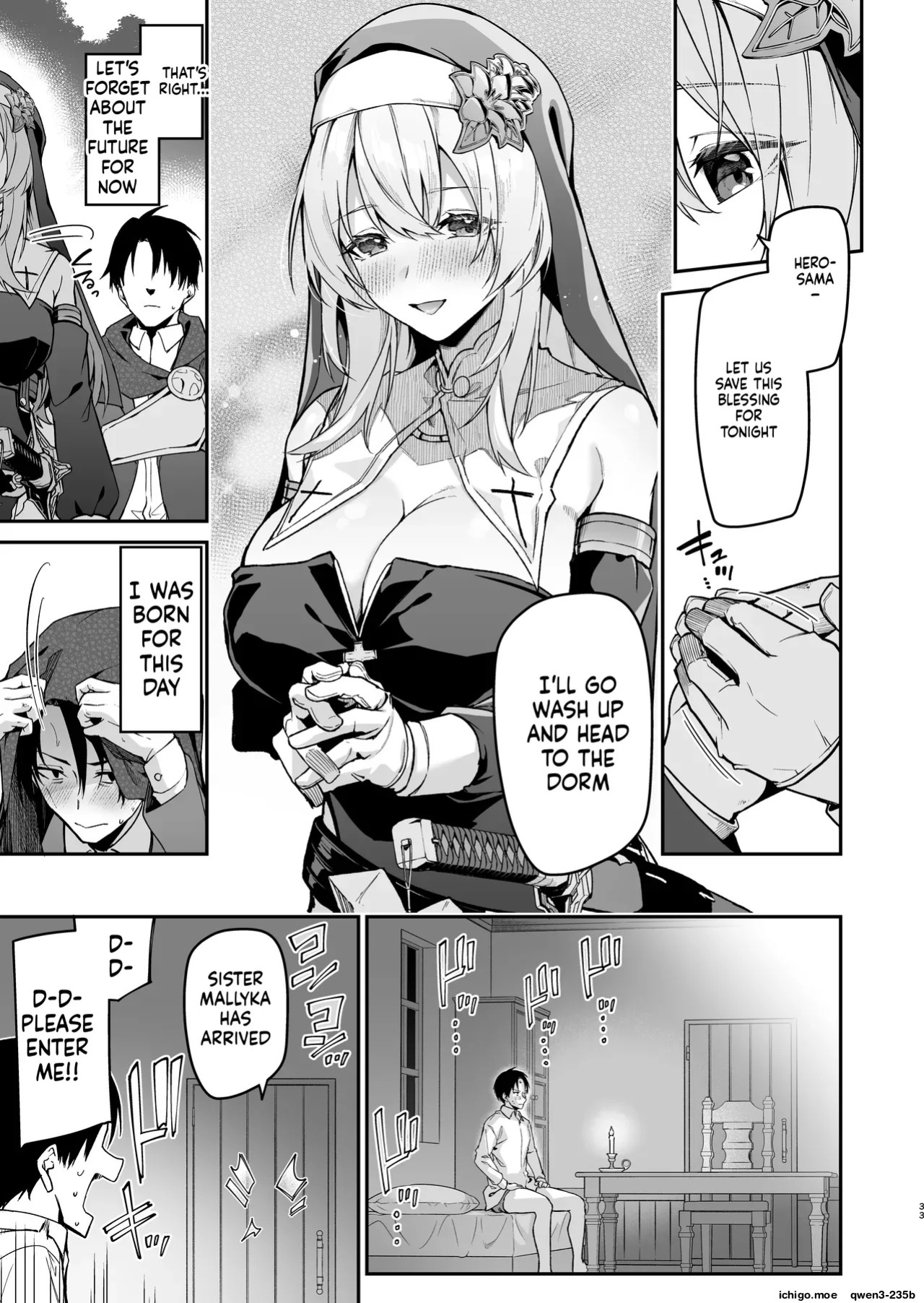 [Jun Tokutyu Kuromask (Hetaren)] Yuusha Level up de Sister kara Shukufuku o [English] [SCANMTL] [Digital]
