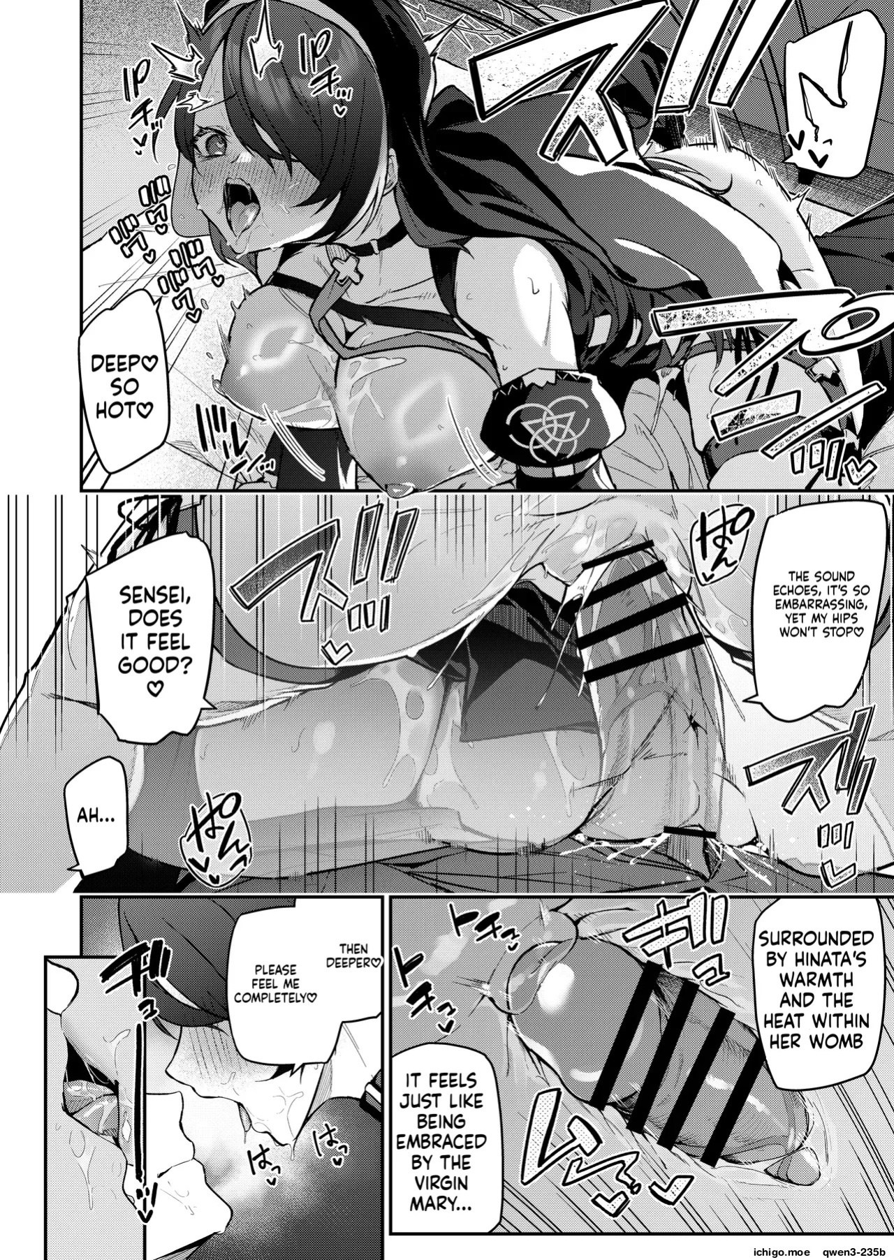 [Jun Tokutyu Kuromask (Hetaren)] Sensei Senyou Himitsu no Kokkai (Blue Archive) [English] [SCANMTL] [Digital]