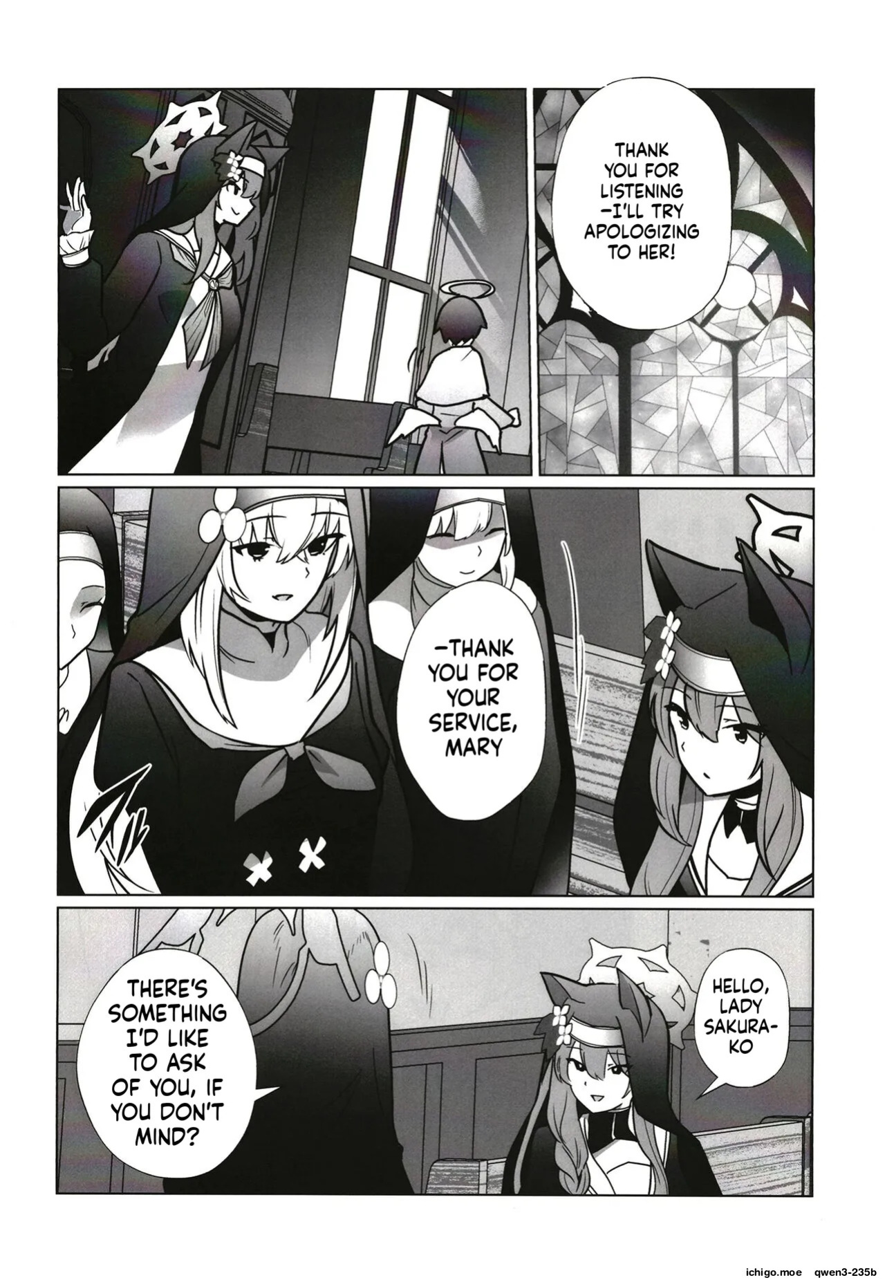 [Choukenkouya (Kenkou Shindan-chan)] Shu no Mikokoro no Mamani (Blue Archive) [English] [SCANMTL] [Digital]
