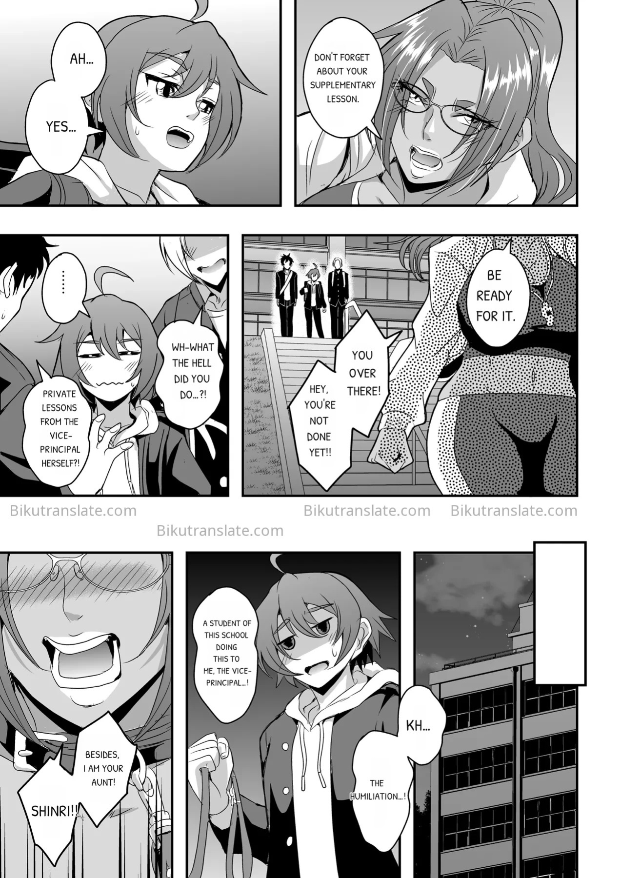 [MEAN MACHINE (Mifune Seijirou)] Kyoushi to Mama to Koibito no Kao 3 Oba Onodera Kasumi Hen | The Faces of a Teacher, a Mother, and a Lover 3: Oba Onodera Kasumi Arc [English] [Digital]