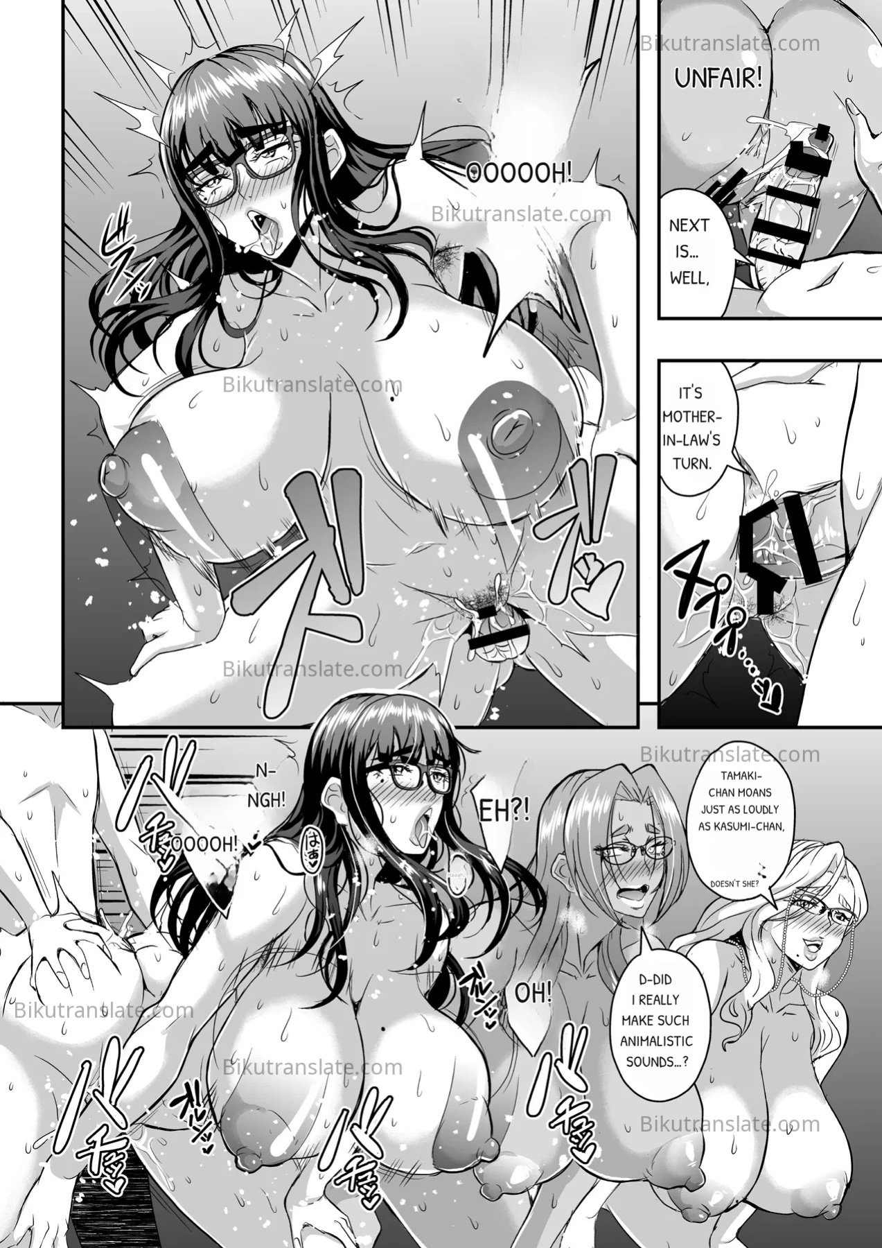 [MEAN MACHINE (Mifune Seijirou)] Kyoushi to Mama to Koibito no Kao 3 Oba Onodera Kasumi Hen | The Faces of a Teacher, a Mother, and a Lover 3: Oba Onodera Kasumi Arc [English] [Digital]