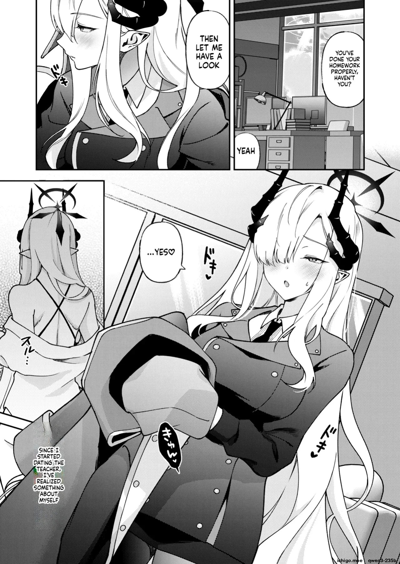 [ivy girl (Quatraise)] Iinari Kanojo - Submissive girlfriend (Blue Archive) [English] [SCANMTL] [Digital]