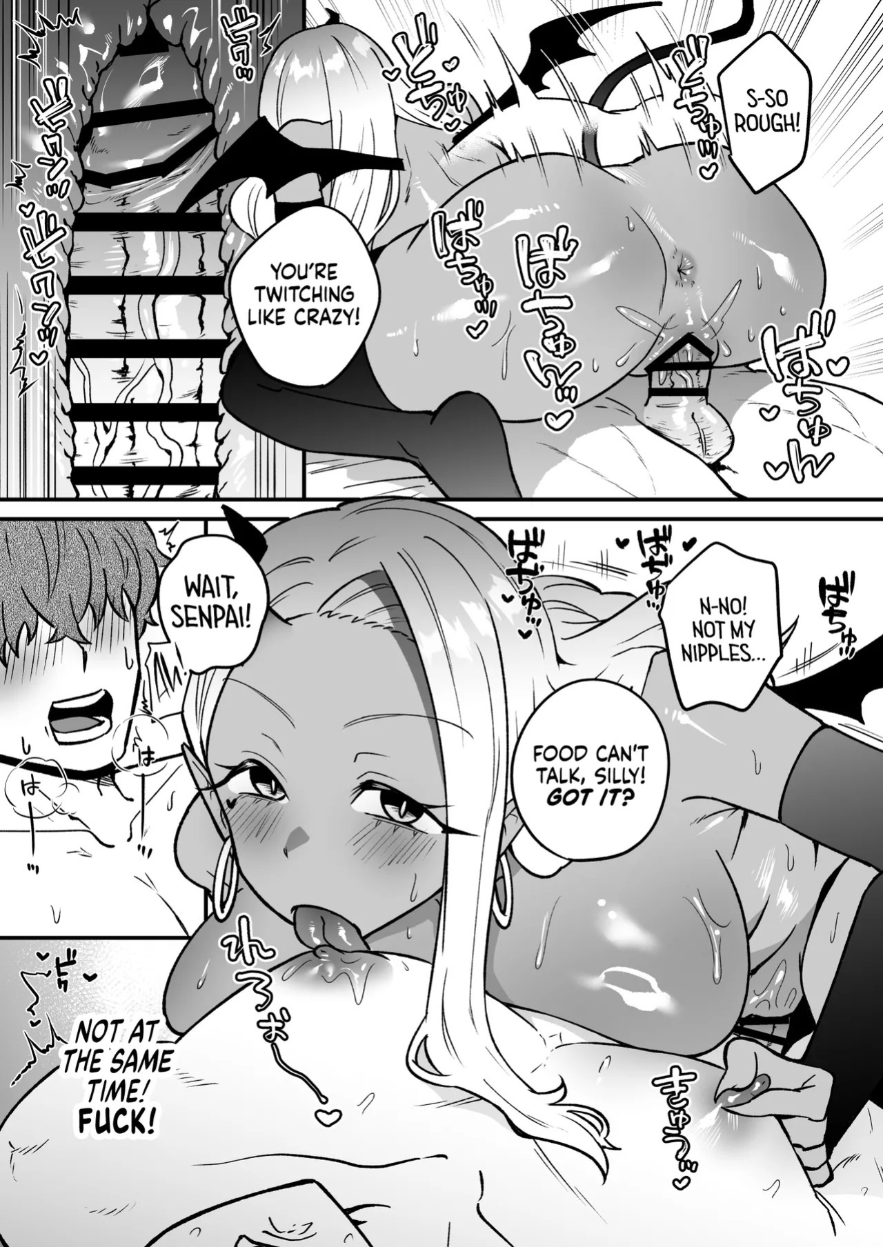 [Momofes (Oki Nagomi)] Shokuba no Gal ga Dosukebe Succubus Dattan dakedo?! ー The Office Gyaru Was A Slutty Succubus This Whole Time?! [English] [head empty] [Digital]