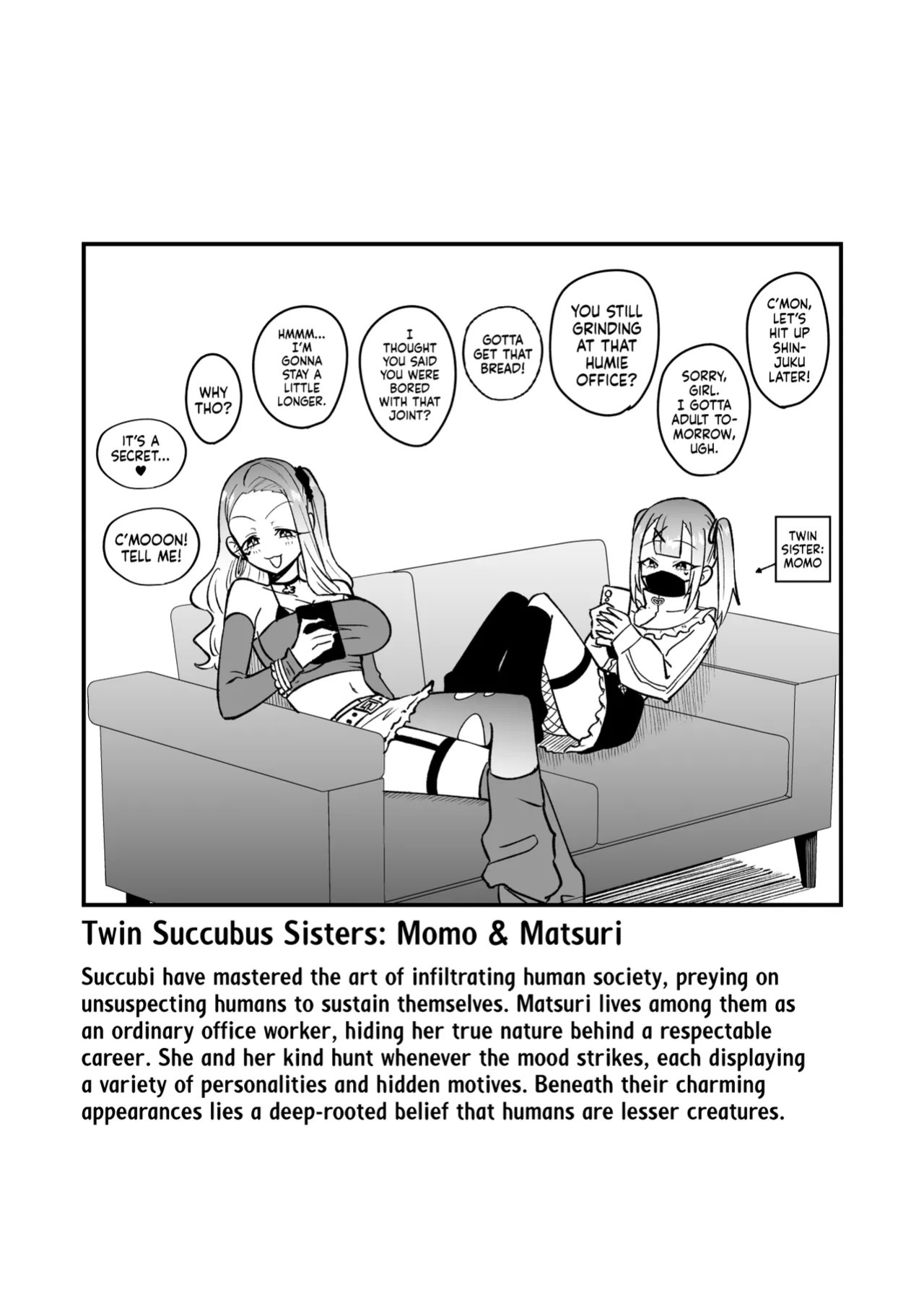 [Momofes (Oki Nagomi)] Shokuba no Gal ga Dosukebe Succubus Dattan dakedo?! ー The Office Gyaru Was A Slutty Succubus This Whole Time?! [English] [head empty] [Digital]