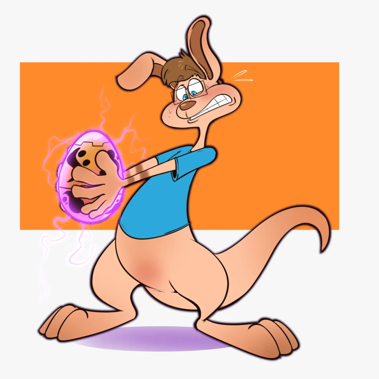 Royal Poodle(Stripes) High Resolution Art