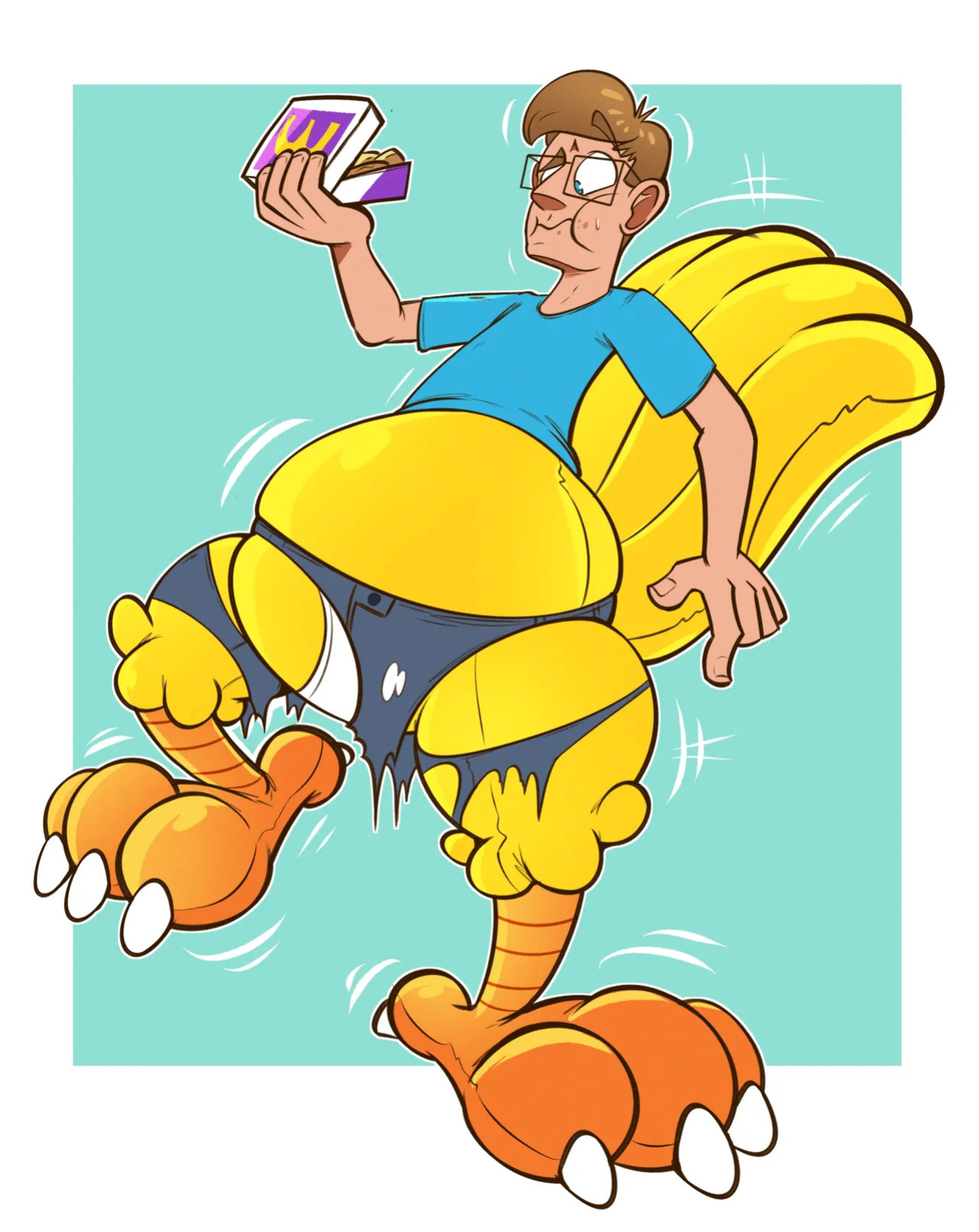 Royal Poodle(Stripes) High Resolution Art