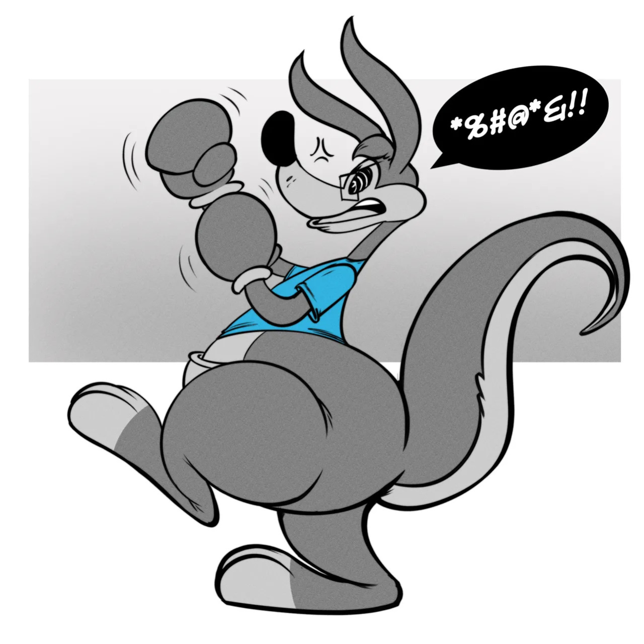 Royal Poodle(Stripes) High Resolution Art