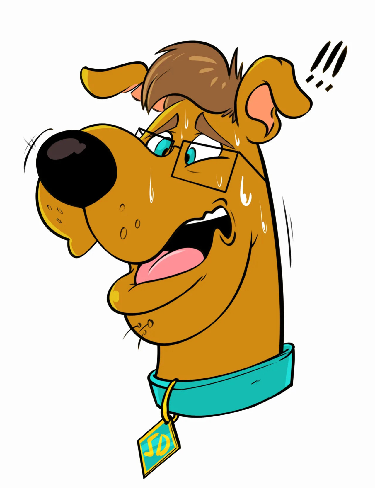 Royal Poodle(Stripes) High Resolution Art