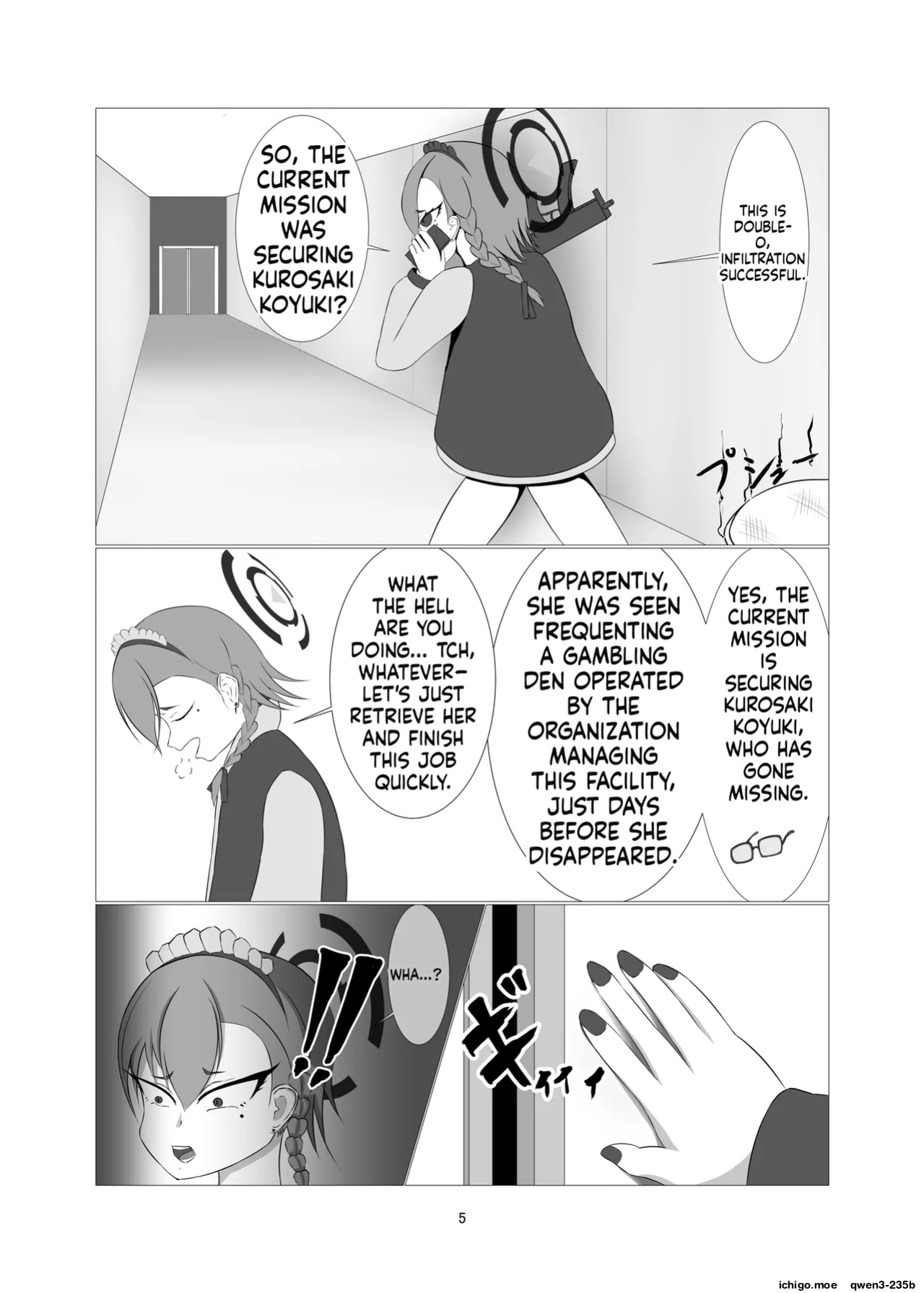 [Idun no Kimagure Shoko (Idun)] Sennyuu!! Pony Girl Bokujou | Infiltration!! Pony Girl Ranch (Blue Archive) [English] [SCANMTL] [Digital]