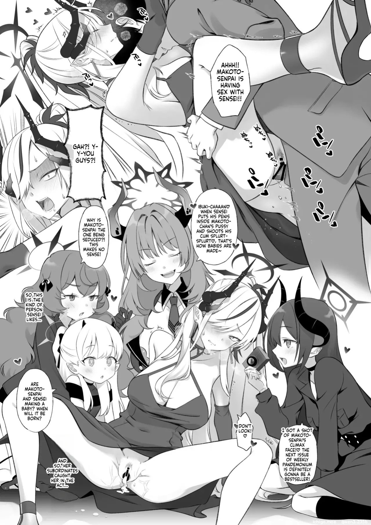 [ivy girl (quatraise)] Sensei, Chotto Ojikan Itadakuzo - Teacher, I'm gonna take a moment (Blue Archive) [English] [SCANMTL] [Digital]