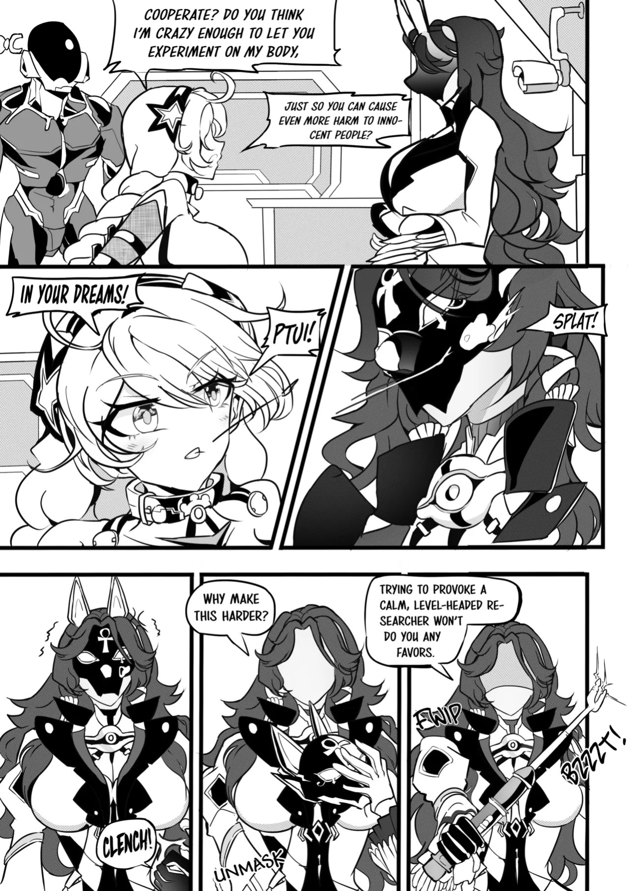 [White Bank] Kiana's Machine Training Log (Honkai Impact 3rd) [English] [Schale Scans]