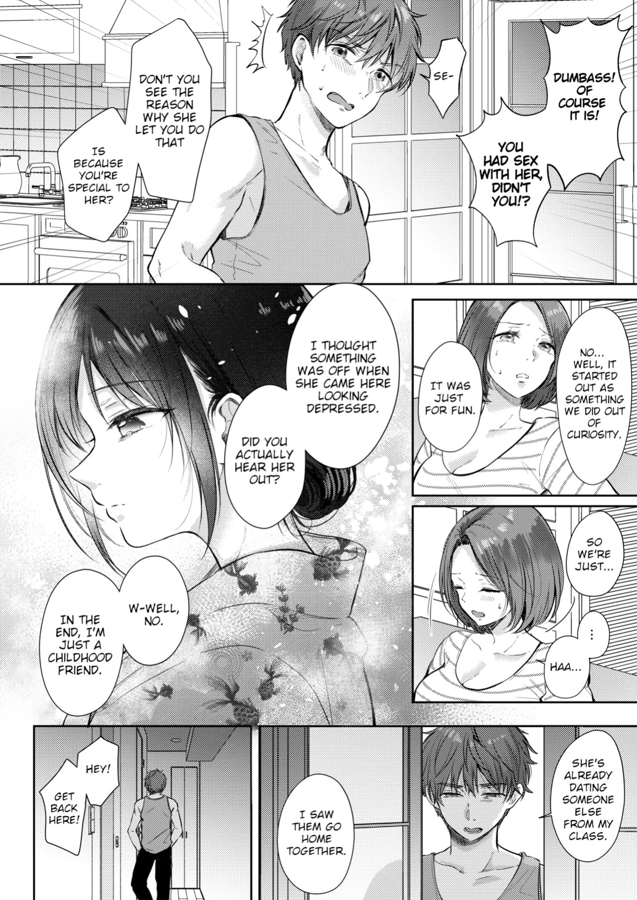 [ENJI (Gen)] Mujikaku na Osananajimi to Kyoumi Honi de Yatte Mitara 3 | I Tried Getting Laid With My Oblivious Childhood Friend Just Out of Curiosity 3 [English] [Digital]