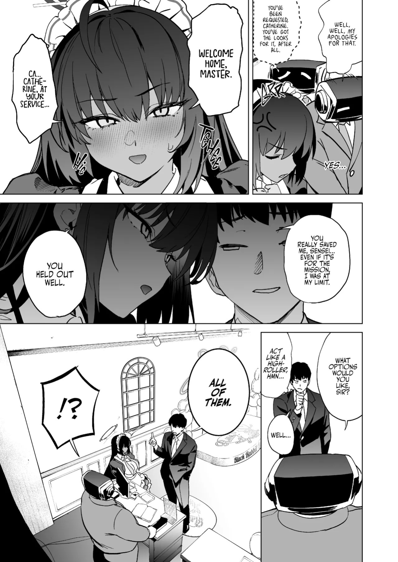 [Camrism (Kito Sakeru)] Shiri to Karin to Toumei Bunny | The Maid, The Butt, And The Limpid Bunny (Blue Archive) [English] [TheWhiteLine] [Digital]