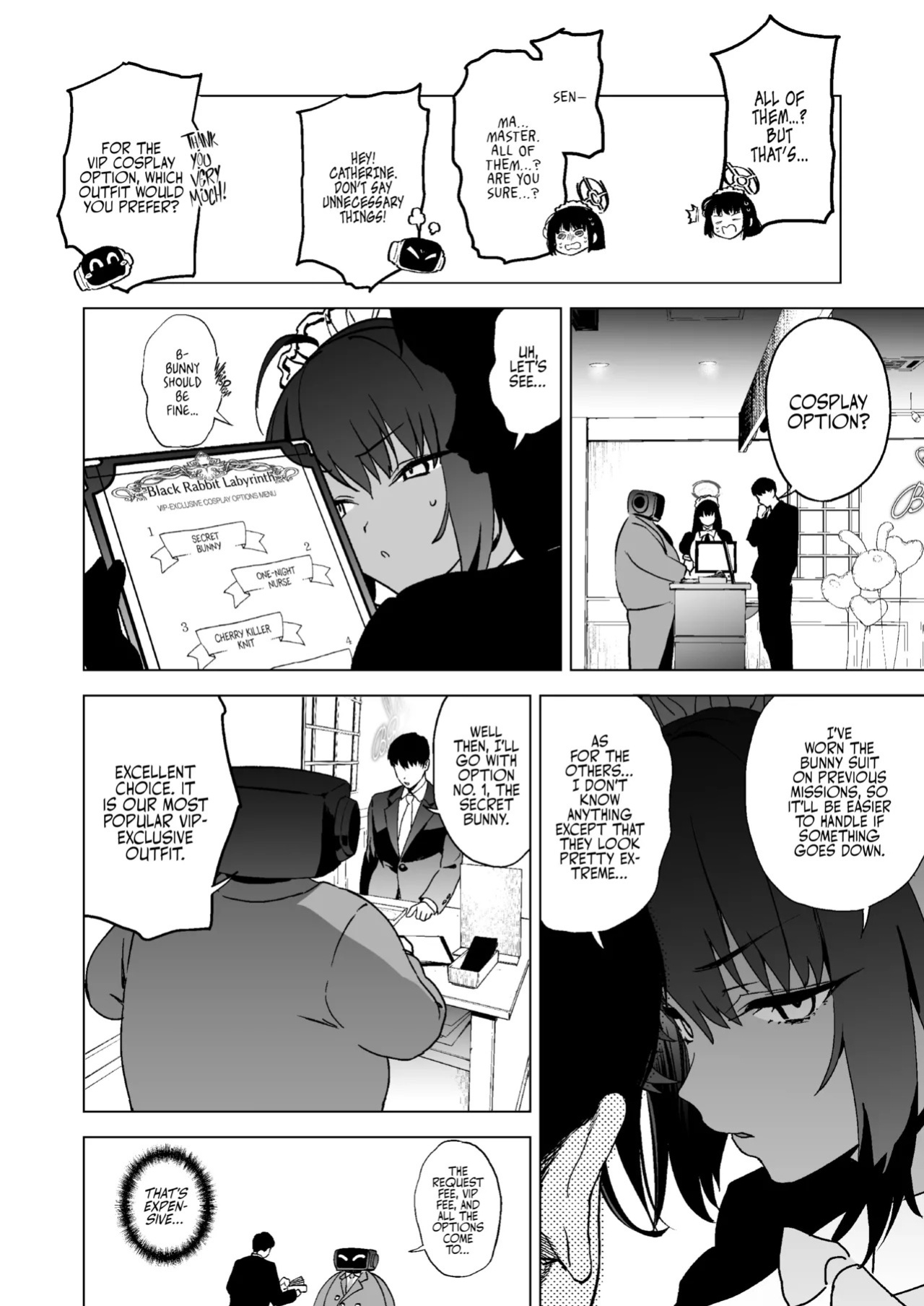 [Camrism (Kito Sakeru)] Shiri to Karin to Toumei Bunny | The Maid, The Butt, And The Limpid Bunny (Blue Archive) [English] [TheWhiteLine] [Digital]