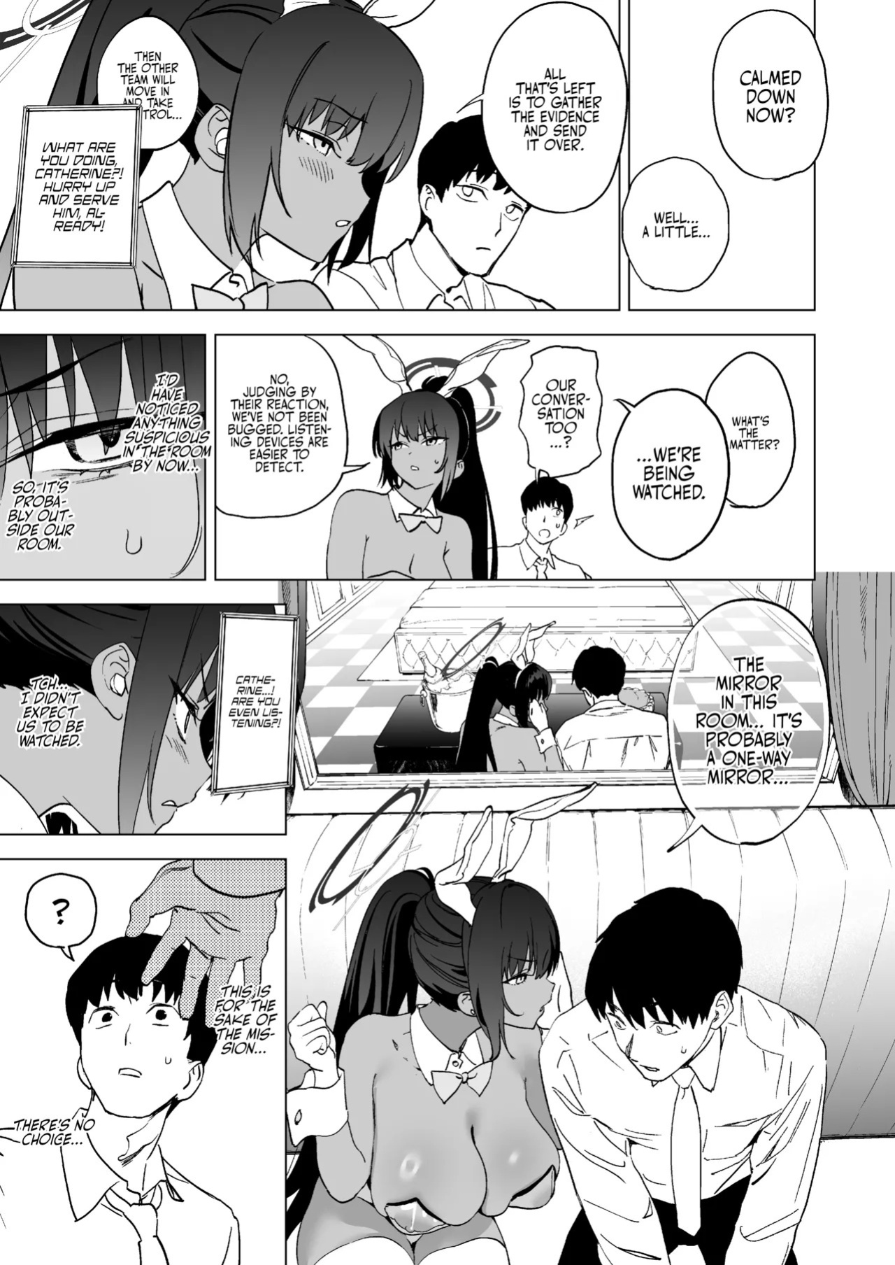 [Camrism (Kito Sakeru)] Shiri to Karin to Toumei Bunny | The Maid, The Butt, And The Limpid Bunny (Blue Archive) [English] [TheWhiteLine] [Digital]