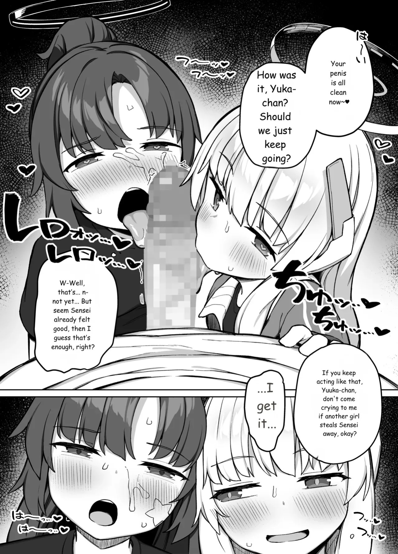 [Punipuni no Hoppe (Kawayoi)] XX Daily Life with Student Millennium Edition (Blue Archive) [Digital] [English]