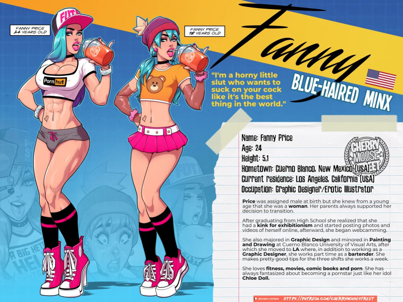 [various] Fanny Price & Israel "Izzy" Block (OCs by Cherry Mouse Street & Slutwr1ter)