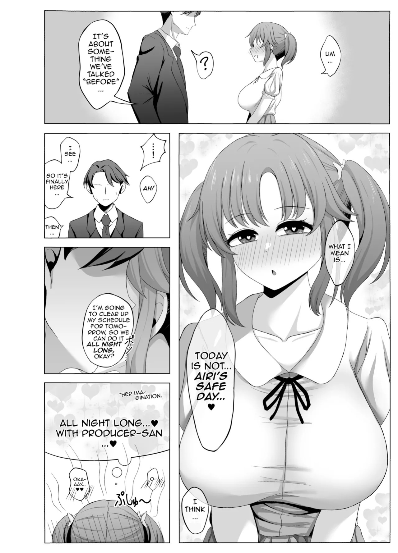 [Giniro Ringo Hatake (Mukae)] Totoki Airi to Hitobanjuu Kozukuri Sex Suru Hon | A Book About Having Baby-Making Sex with Totoki Airi All Night Long (THE IDOLM@STER CINDERELLA GIRLS) [English] [DeppoTL] [Digital]