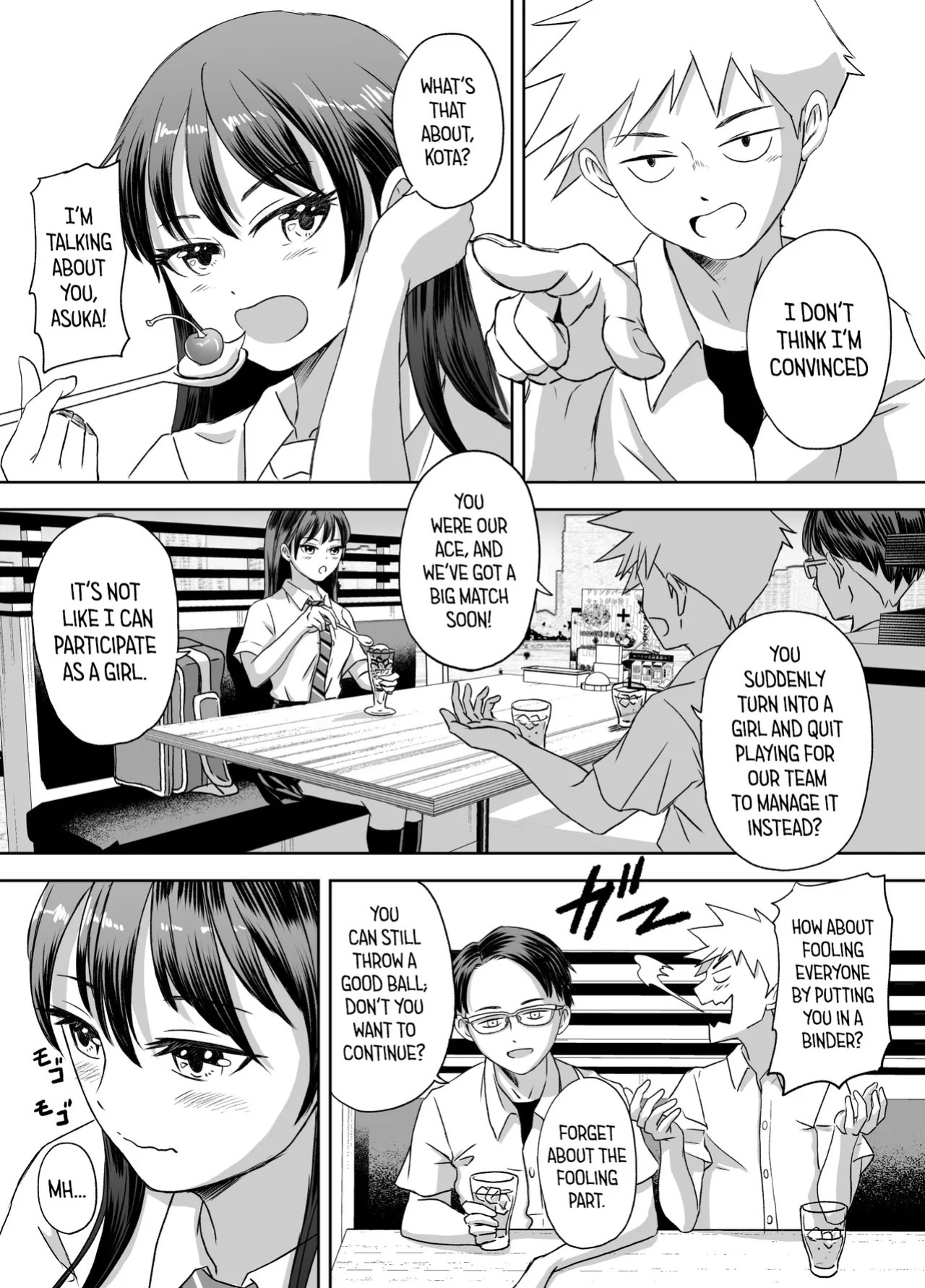 [Meganeko] Shuugakuryokou Mae ni Joshikousei ni Natta Hanashi | How We Became Girls Before Our School Trip After Days [English] [GTF]