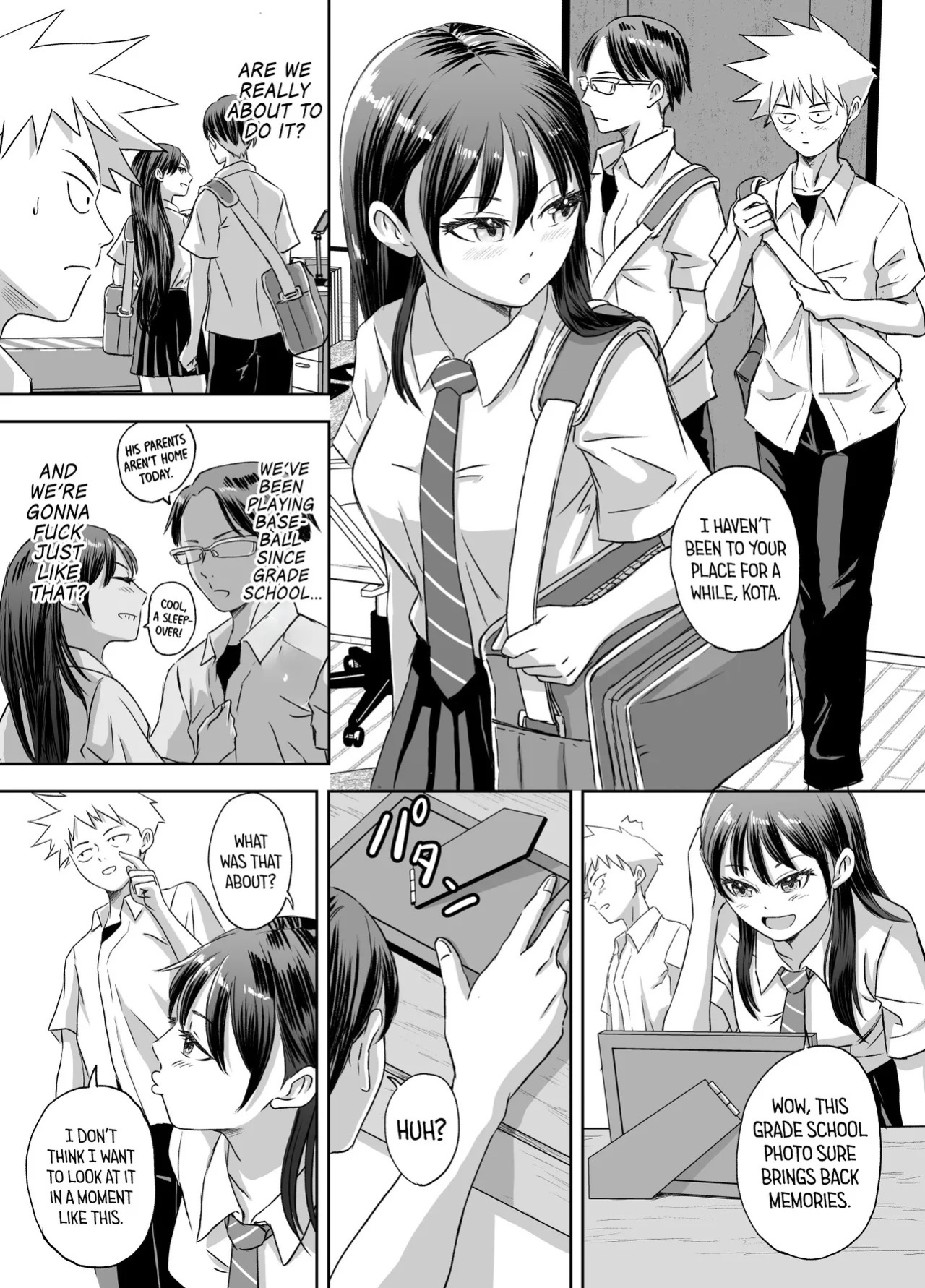 [Meganeko] Shuugakuryokou Mae ni Joshikousei ni Natta Hanashi | How We Became Girls Before Our School Trip After Days [English] [GTF]