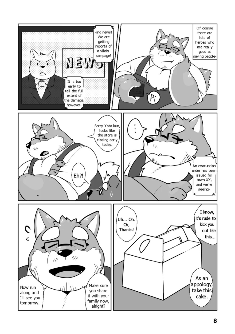 [Beat-kun] Help me, Uncle Hero! [Eng]