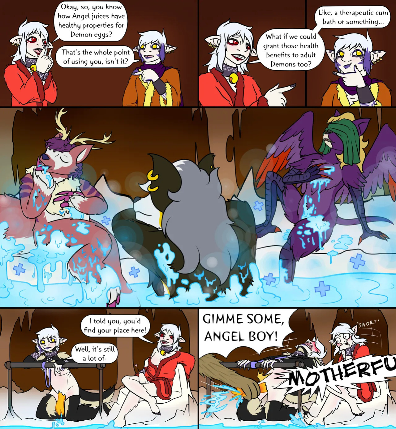 [Sandentwins] Fallen Pale Ones - After Dark