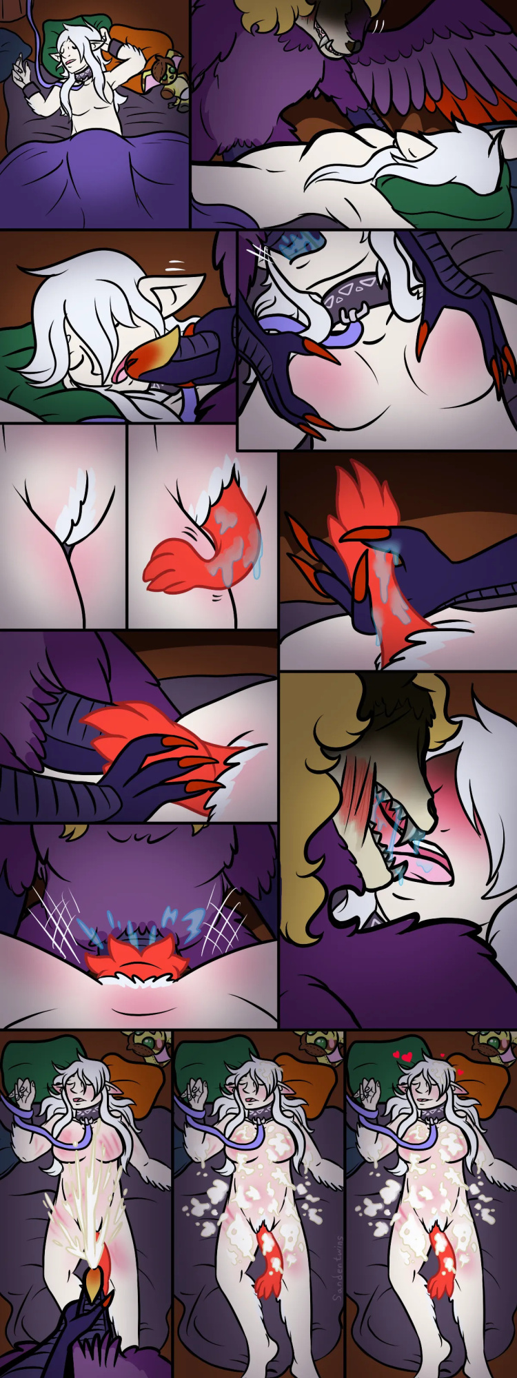 [Sandentwins] Fallen Pale Ones - After Dark
