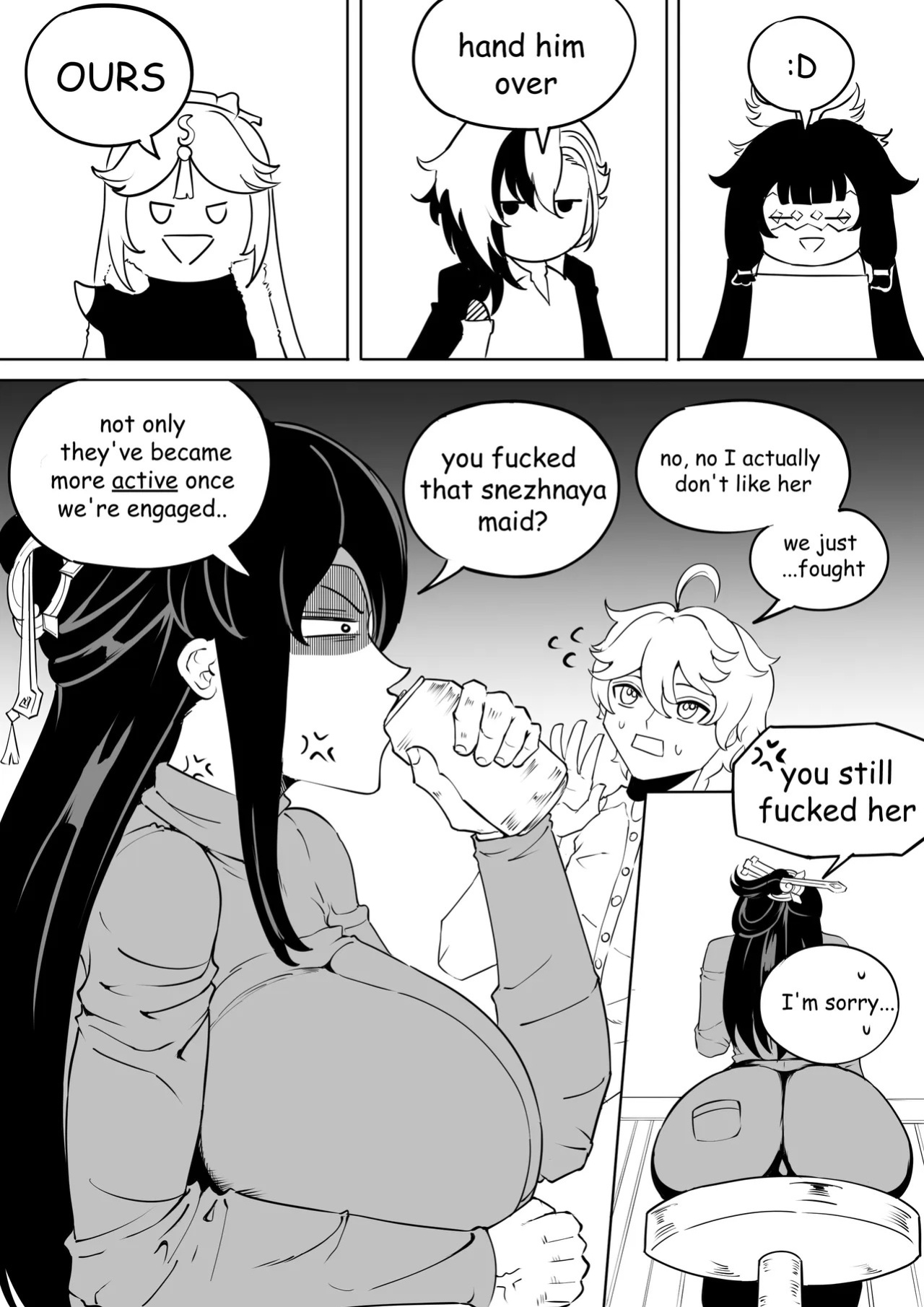 [nwoidn] Making it up to his Wife (Genshin Impact)