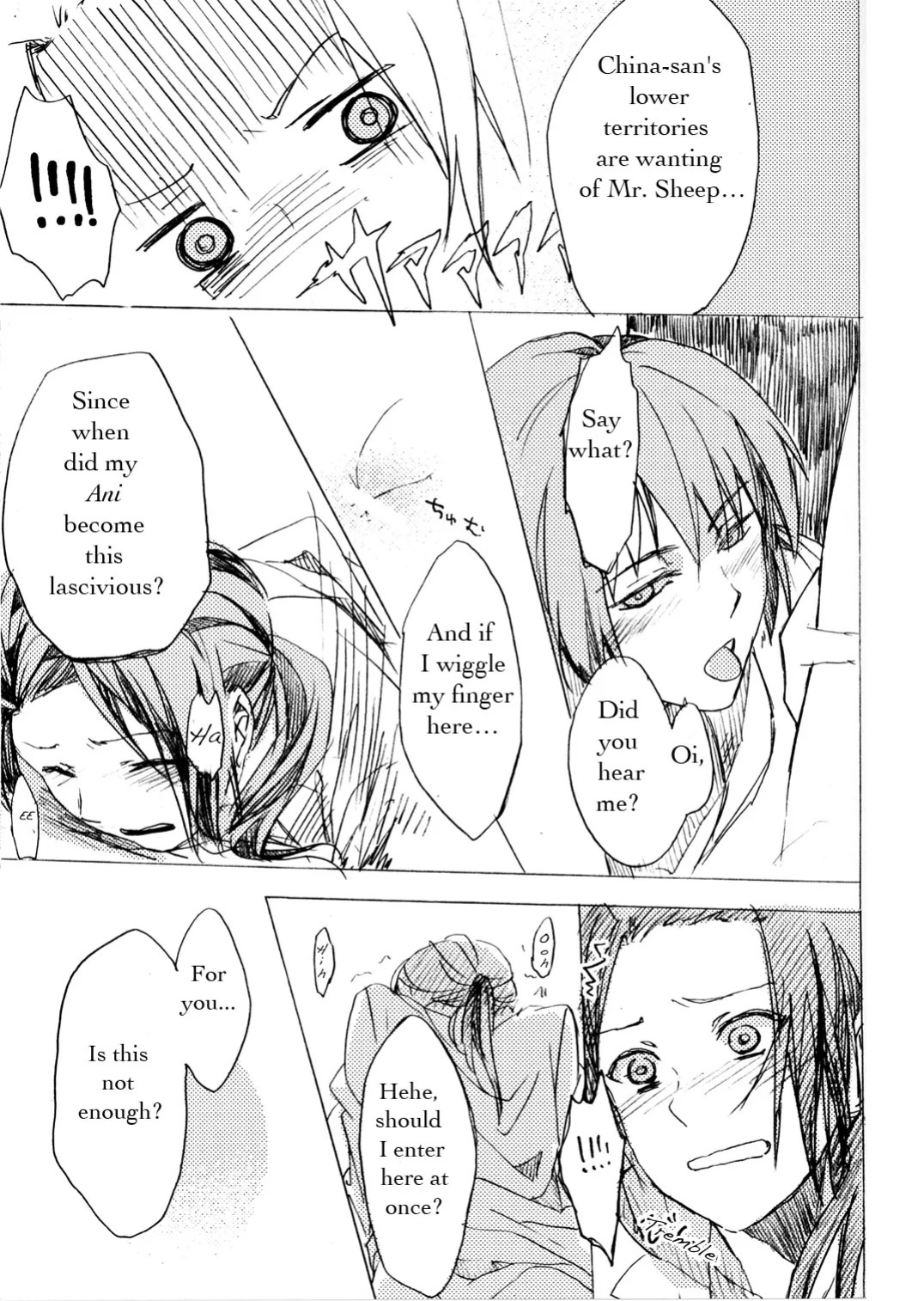 (mukaikaze ninja) Sleeping Together (Axis Power Hetalia) [English]
