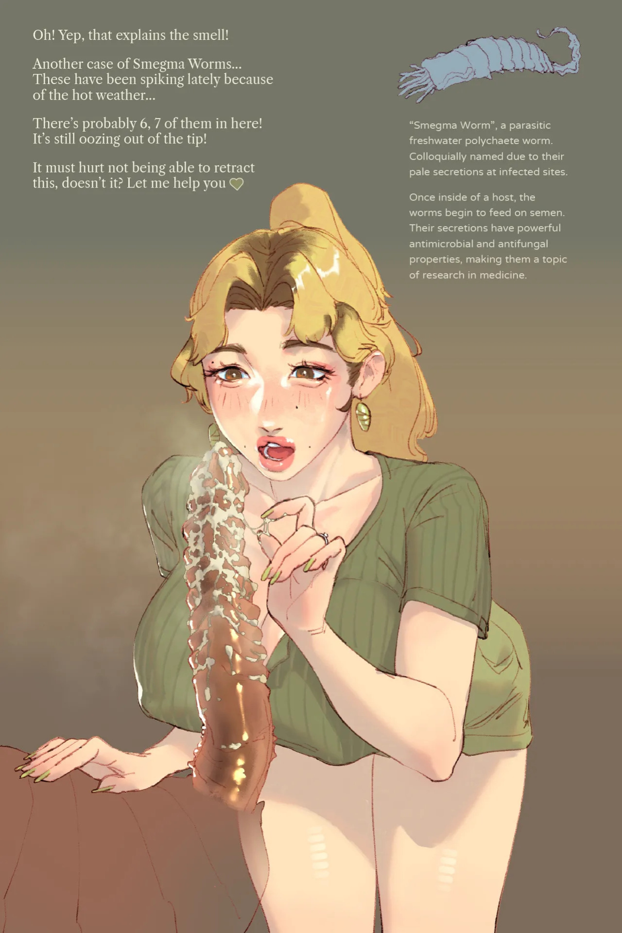 [Frosted Salmon] My Wife is a Smegma Cleaner [Decensored] + Extras