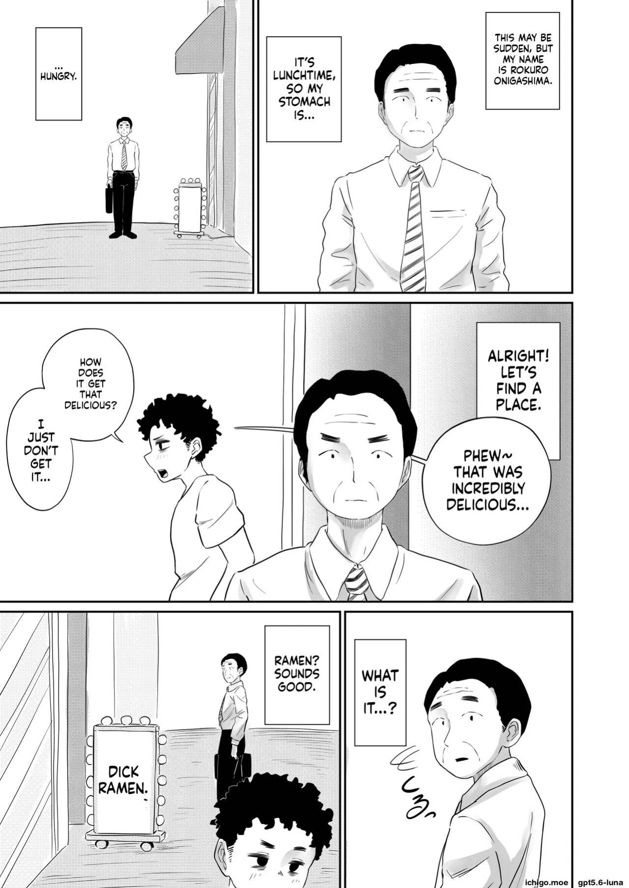 [Sakanaya] Excuse me!! There’s a dick in my ramen...!! That makes two of them.